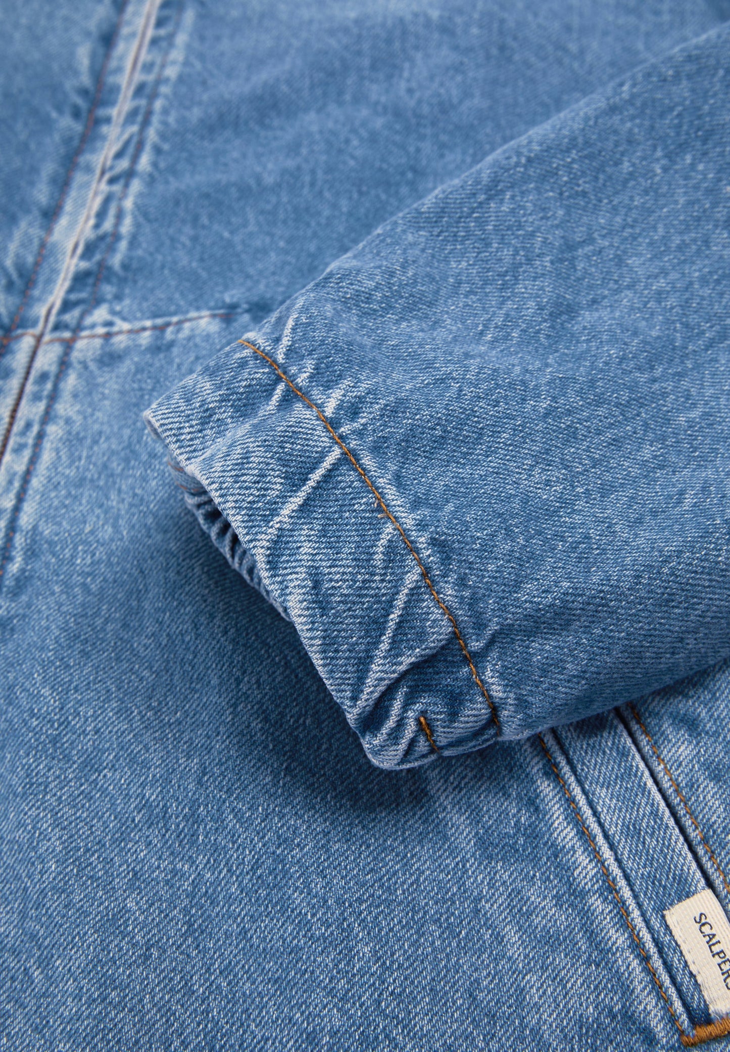 DENIM BOMBER JACKET