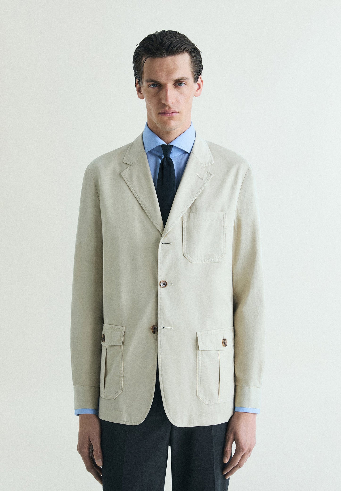 SAHARIANA BLAZER WITH POCKETS