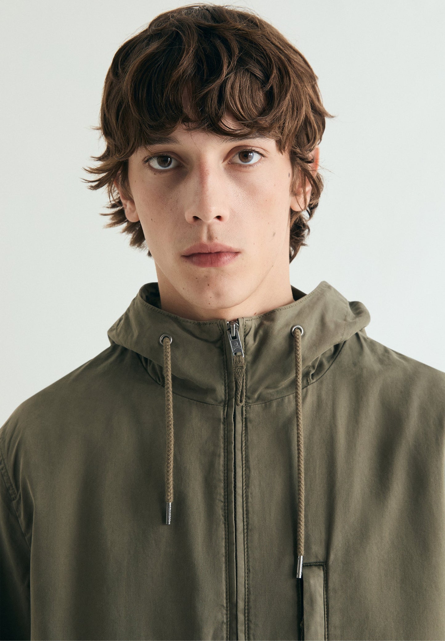 HOODED JACKET WITH MATCHING SKULL