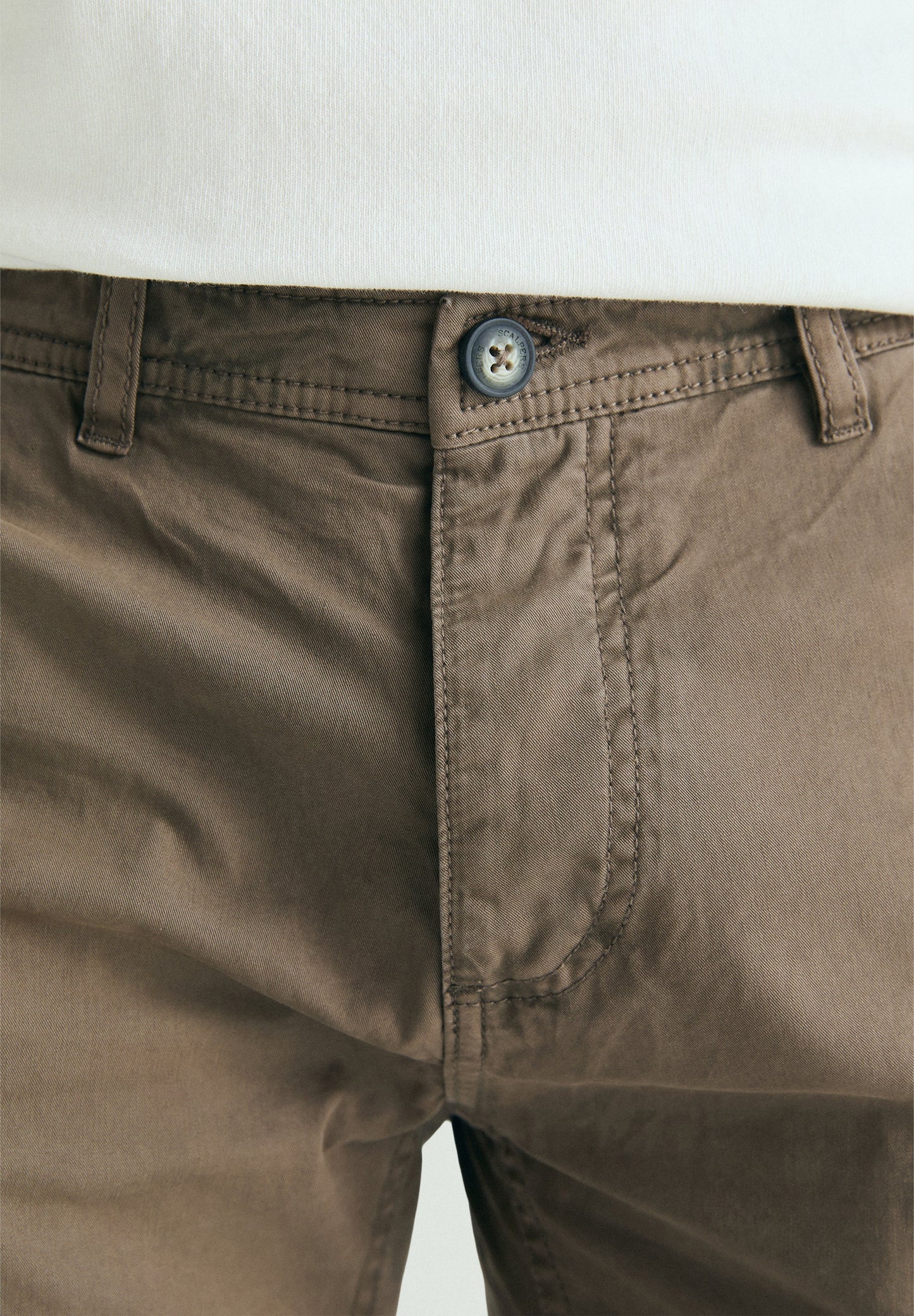 BASIC ORGANIC COTTON BERMUDA SHORTS