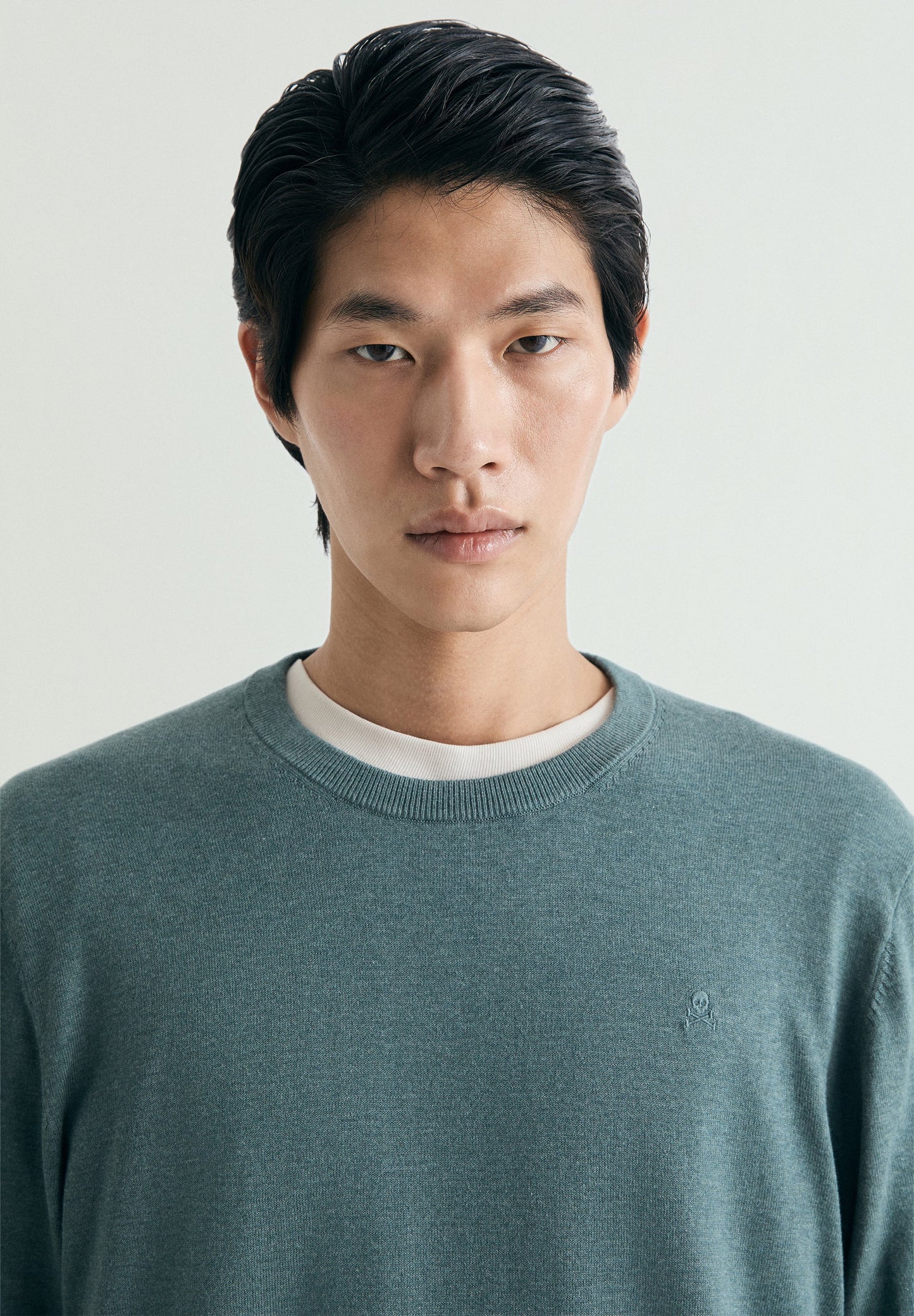 SUPIMA RIBBED SWEATER