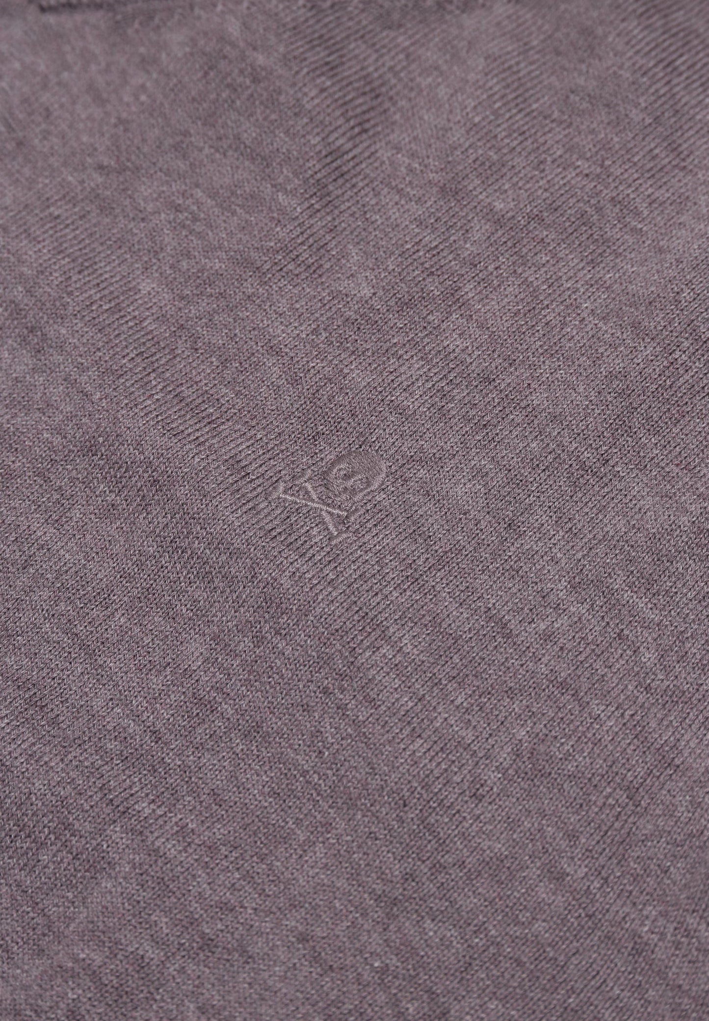 SUPIMA SWEATER WITH TONAL EMBROIDERY