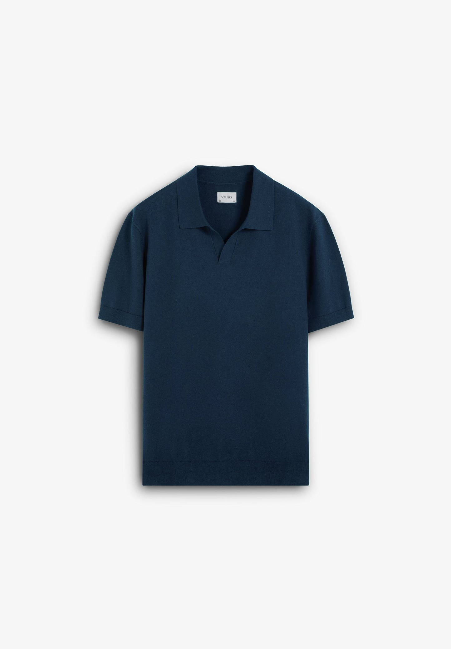 FINE KNIT POLO SHIRT