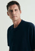FINE KNIT POLO SHIRT WITH BUTTONS