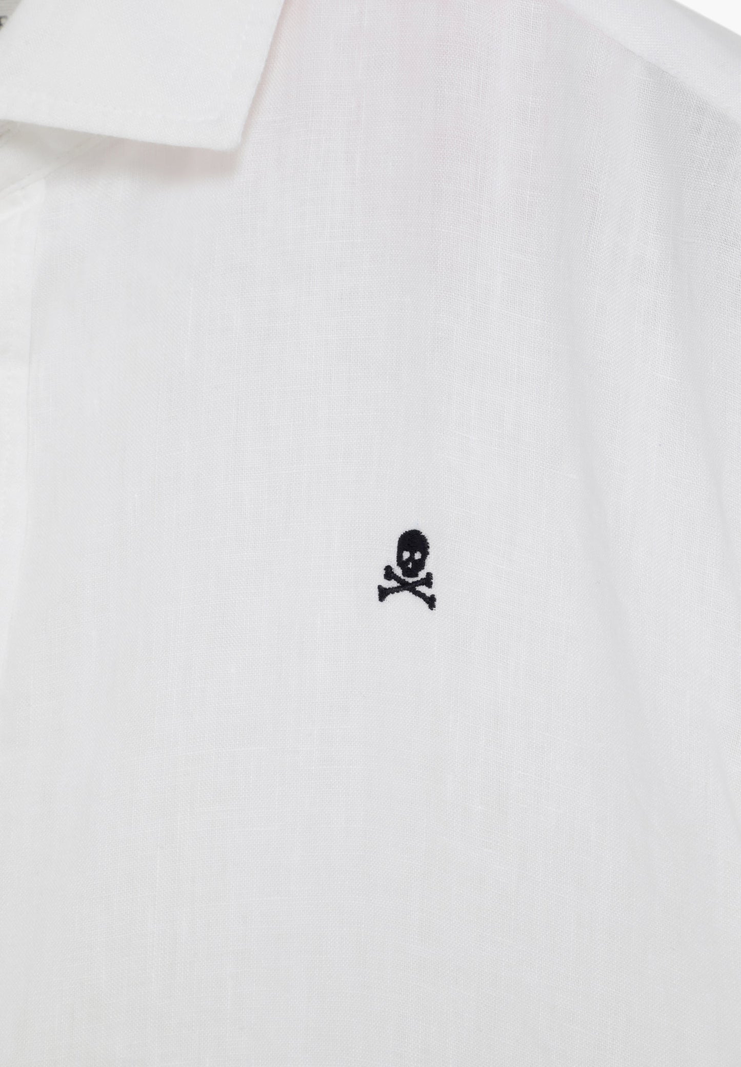 SLIM FIT LINEN SHIRT