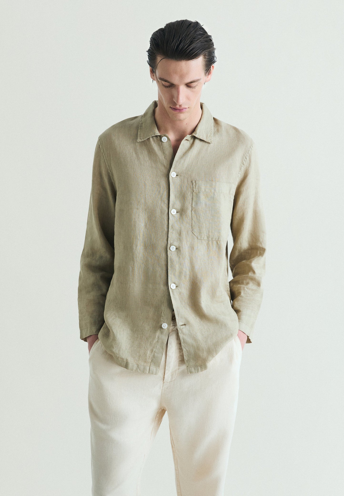 SCLOOSE LINEN RESORT SHIRT