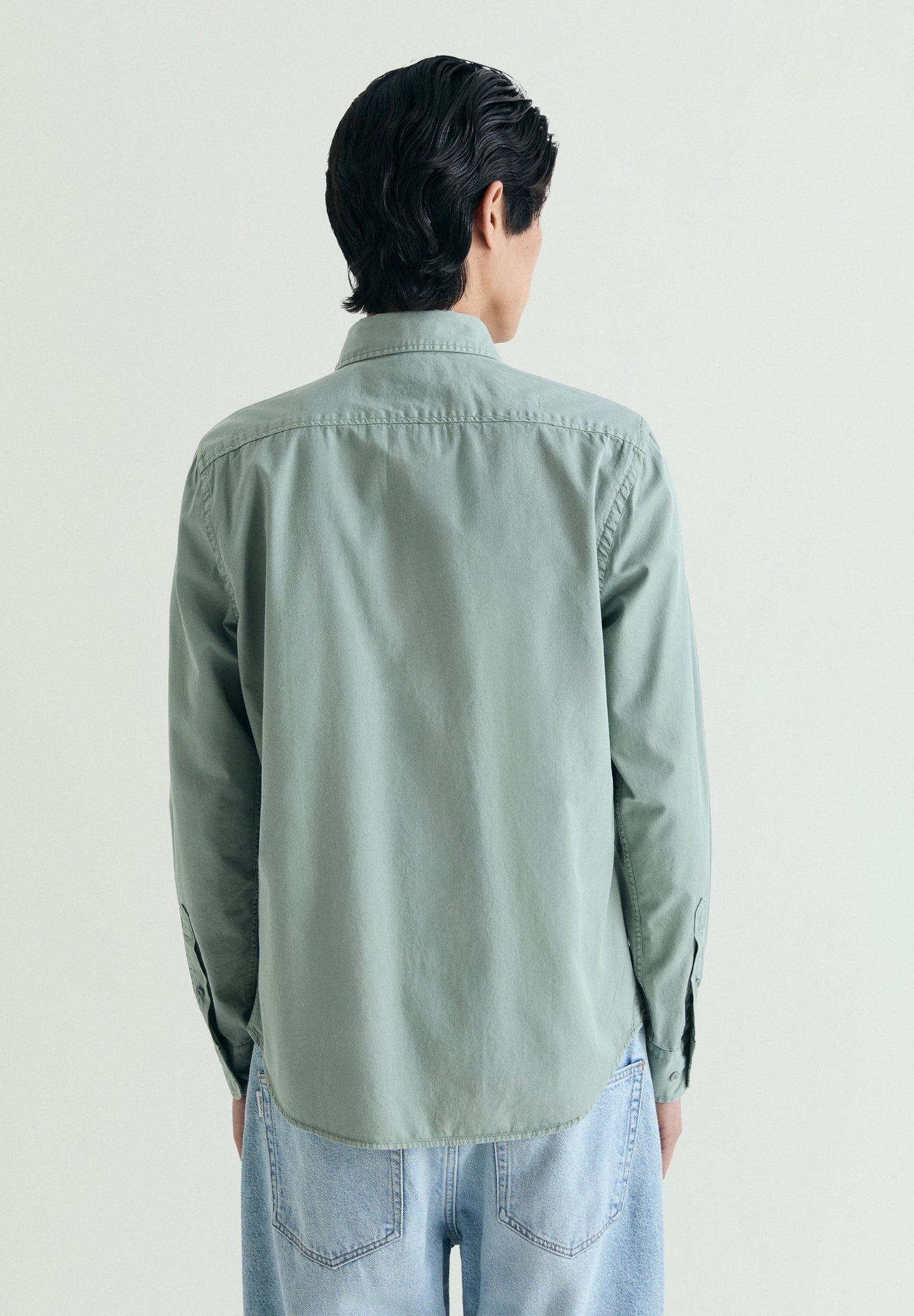 REGULAR FIT EMBROIDERED SHIRT