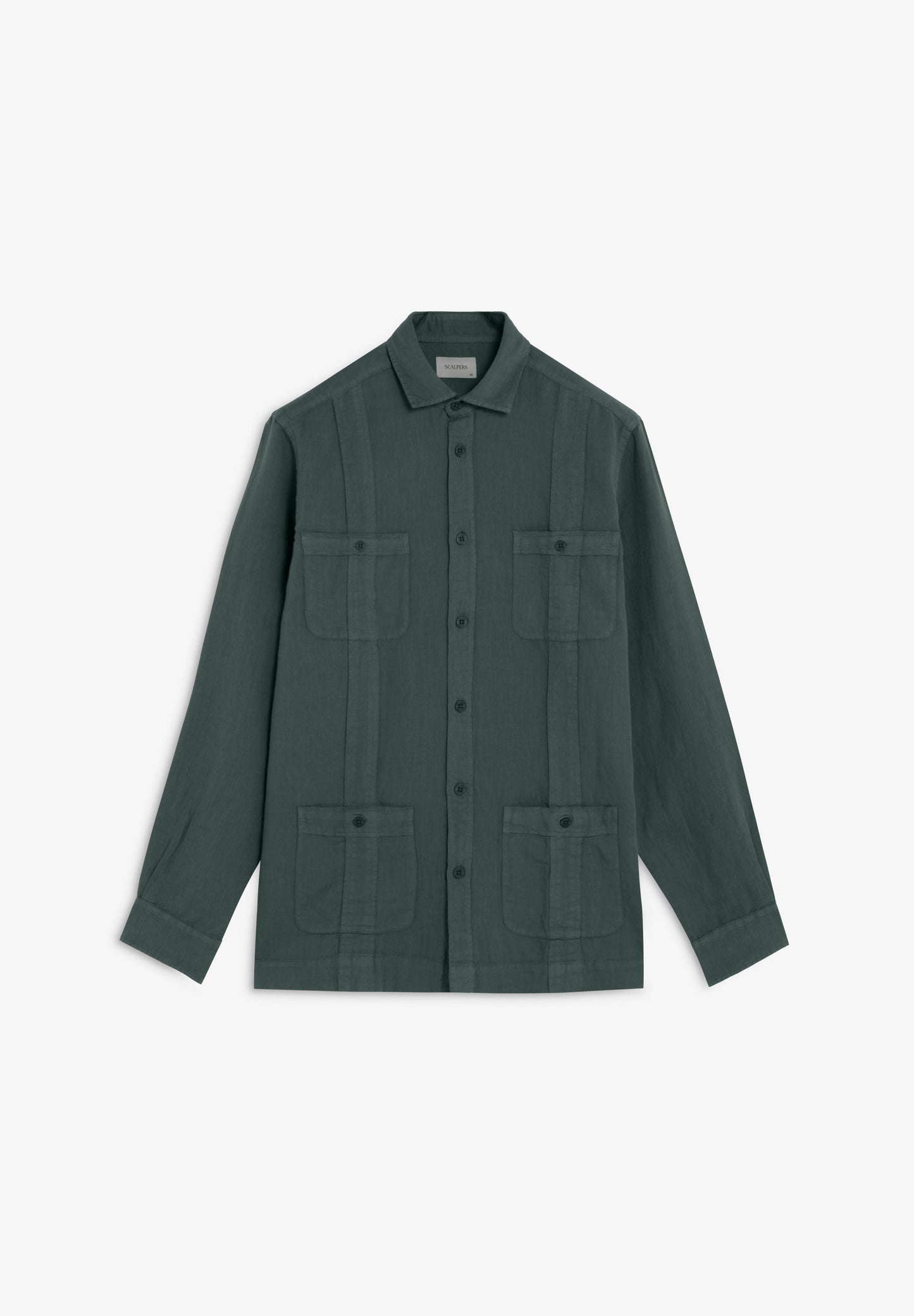 LINEN GUAYABERA SHIRT