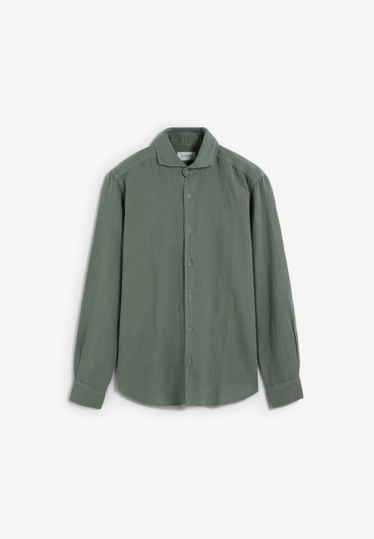 REGULAR FIT LINEN SHIRT