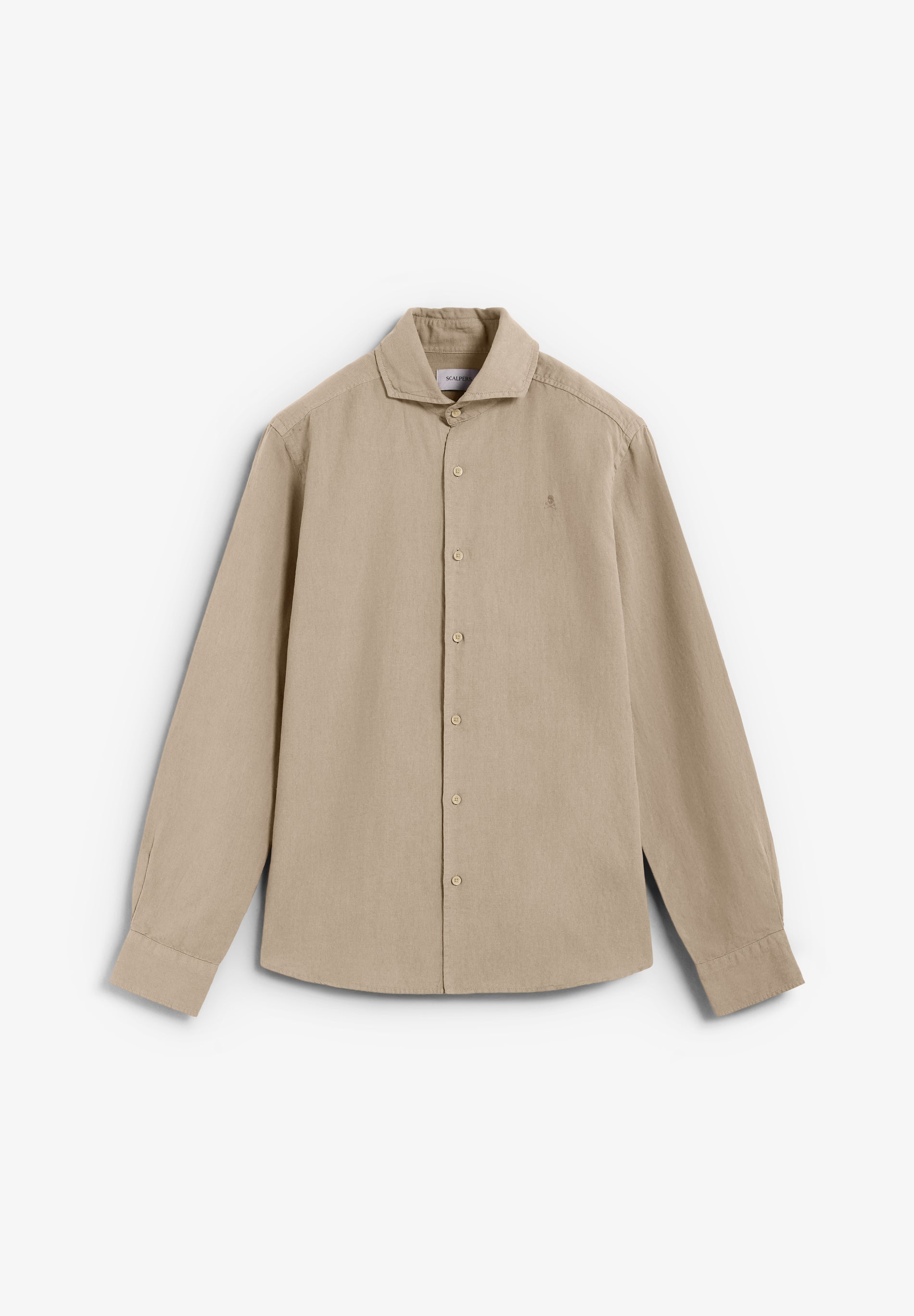 REGULAR FIT LINEN SHIRT