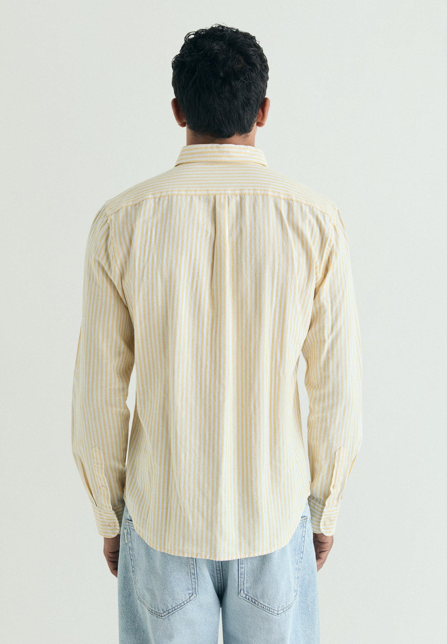 COTTON AND LINEN OXFORD SHIRT