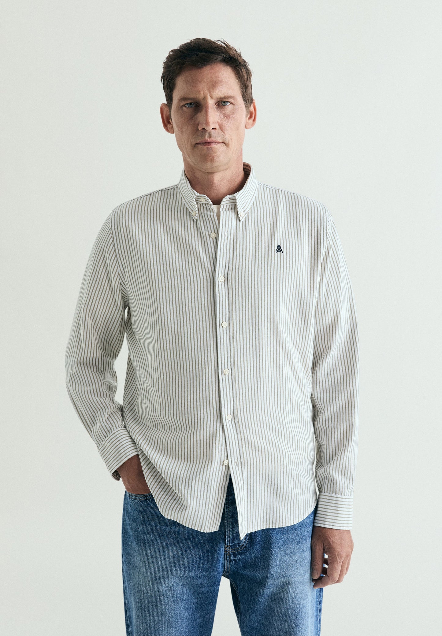 STRIPED OXFORD SHIRT