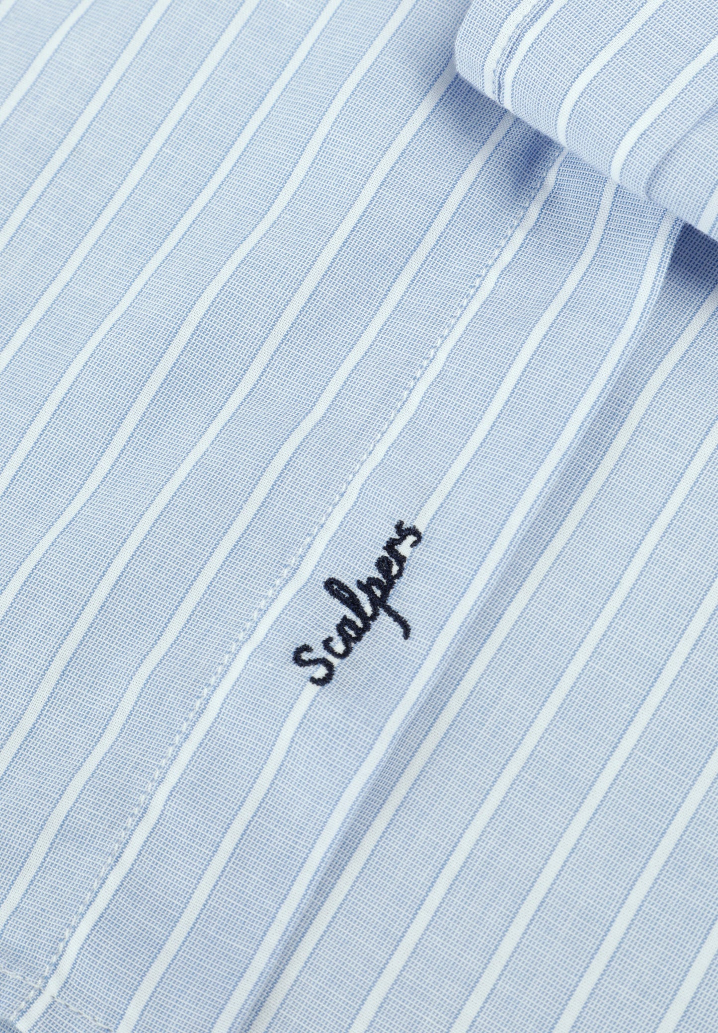 REGULAR FIT STRIPED COTTON SHIRT