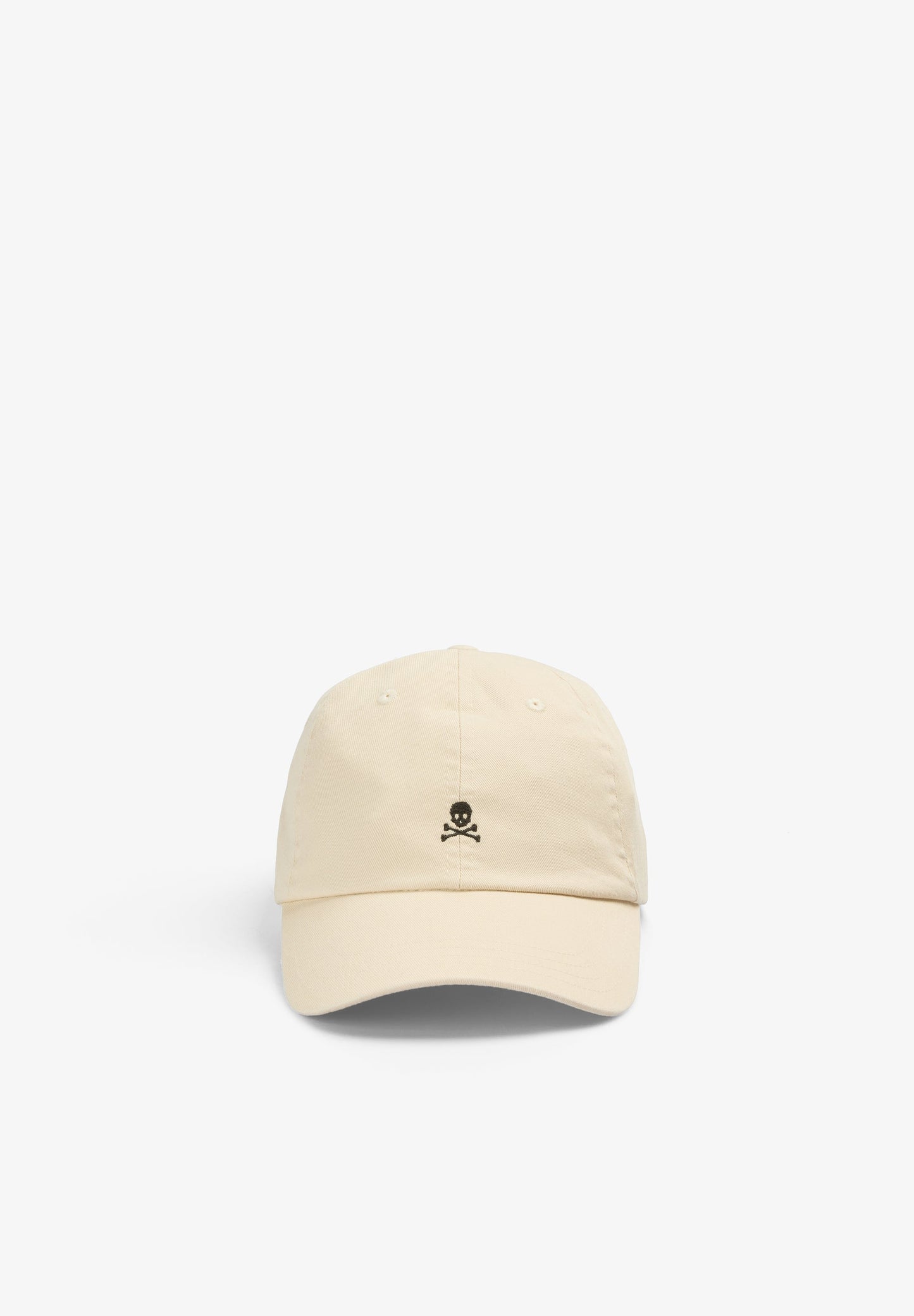 EMBROIDERED SKULL CAP