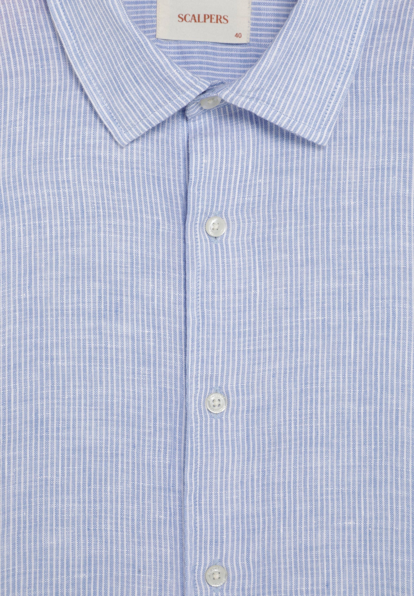 SLIM FIT LINEN SHIRT