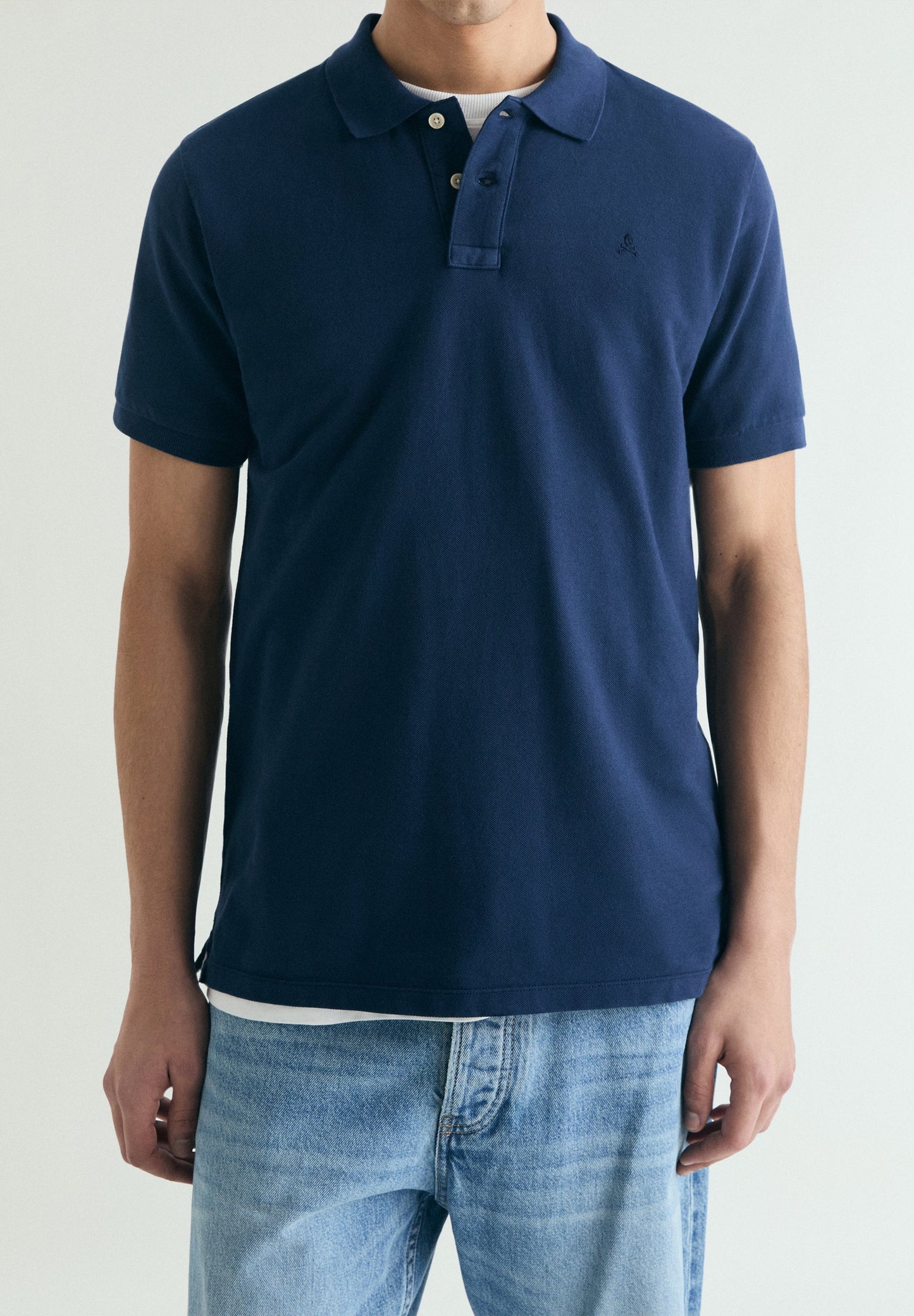 EMBROIDERED PIQUÉ POLO SHIRT