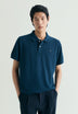 PIQUÉ POLO SHIRT WITH CONTRAST EMBROIDERY