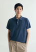 PIQUÉ POLO SHIRT WITH CONTRAST EMBROIDERY