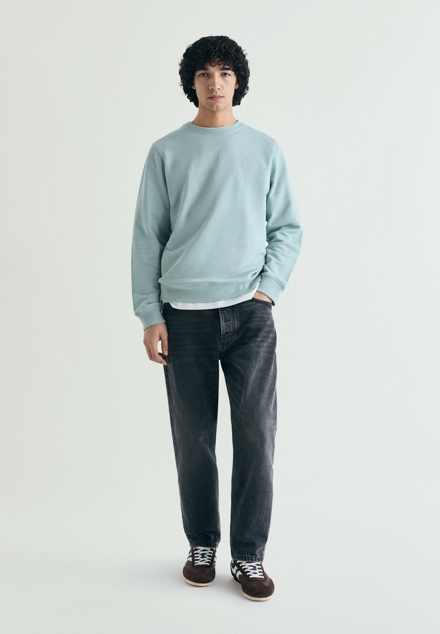 SUDADERA BORDADA WASHED - Scalpers