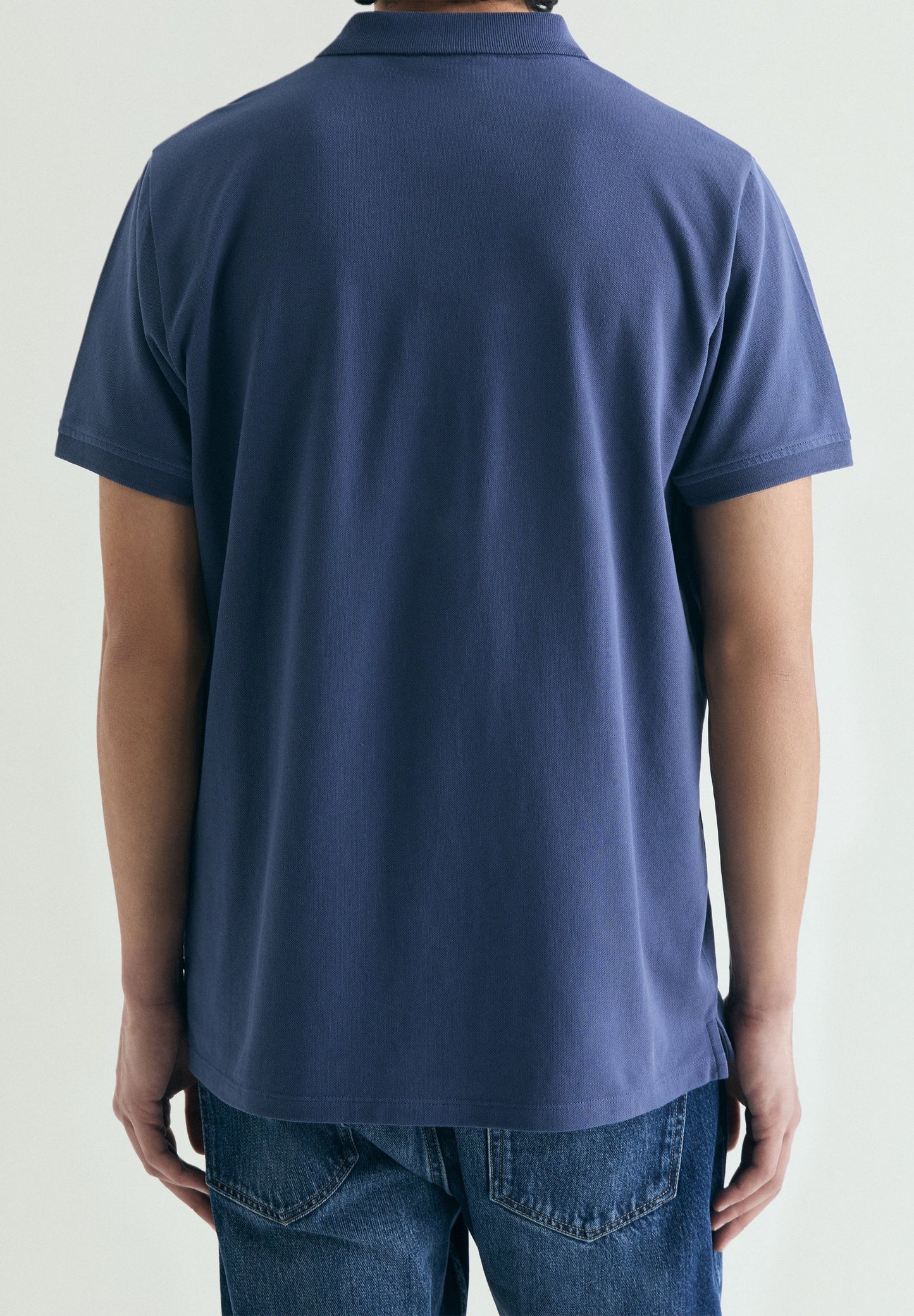 PIQUÉ POLO SHIRT WITH CONTRAST SKULL