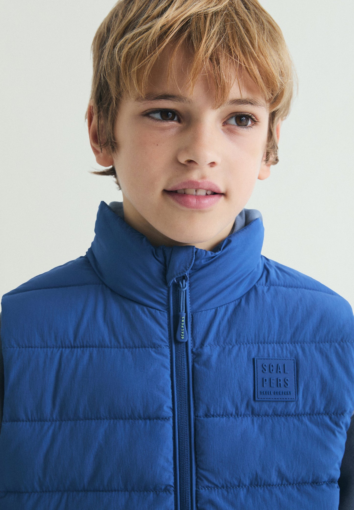 QUILTED ZIP-UP GILET