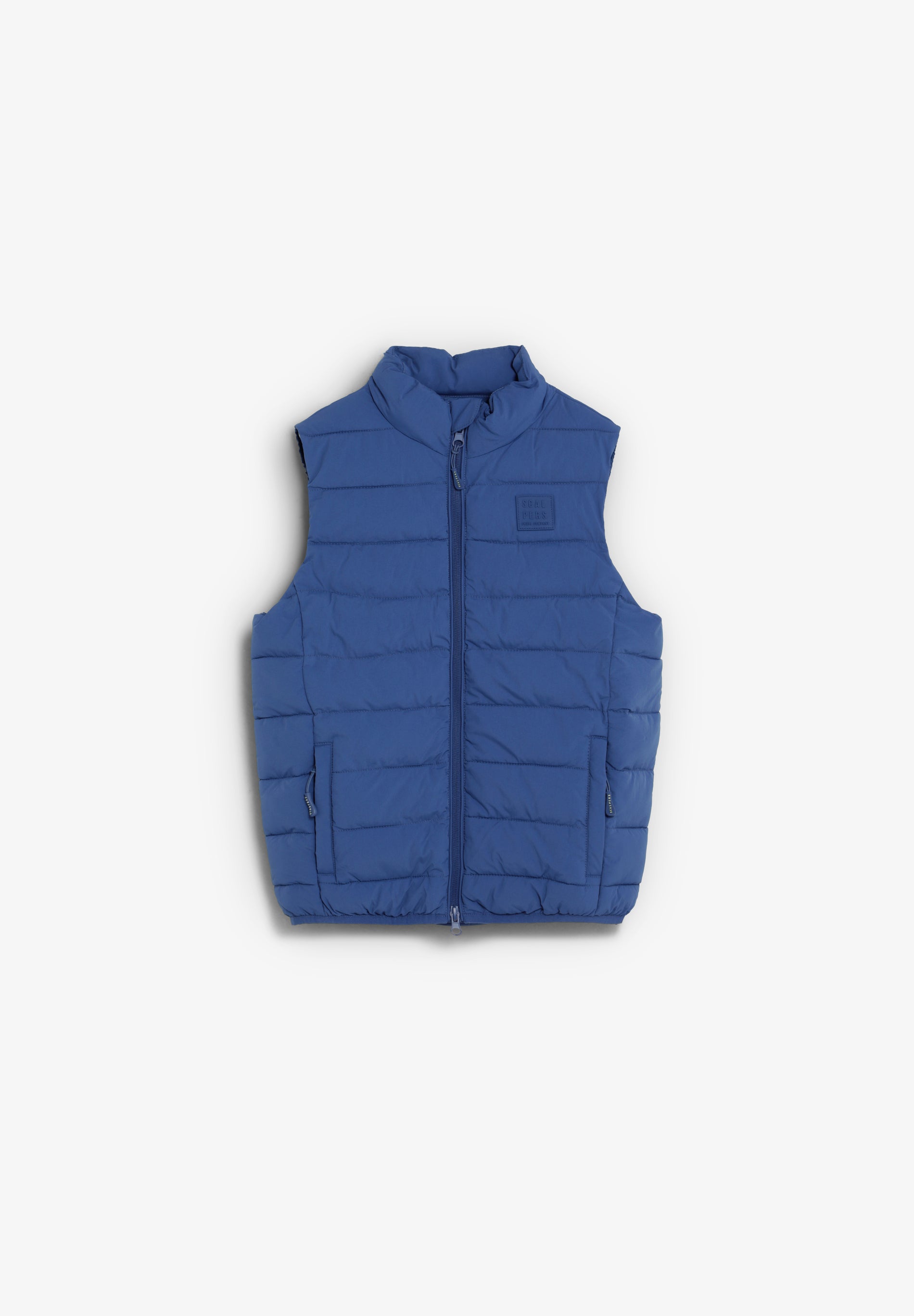 QUILTED ZIP-UP GILET