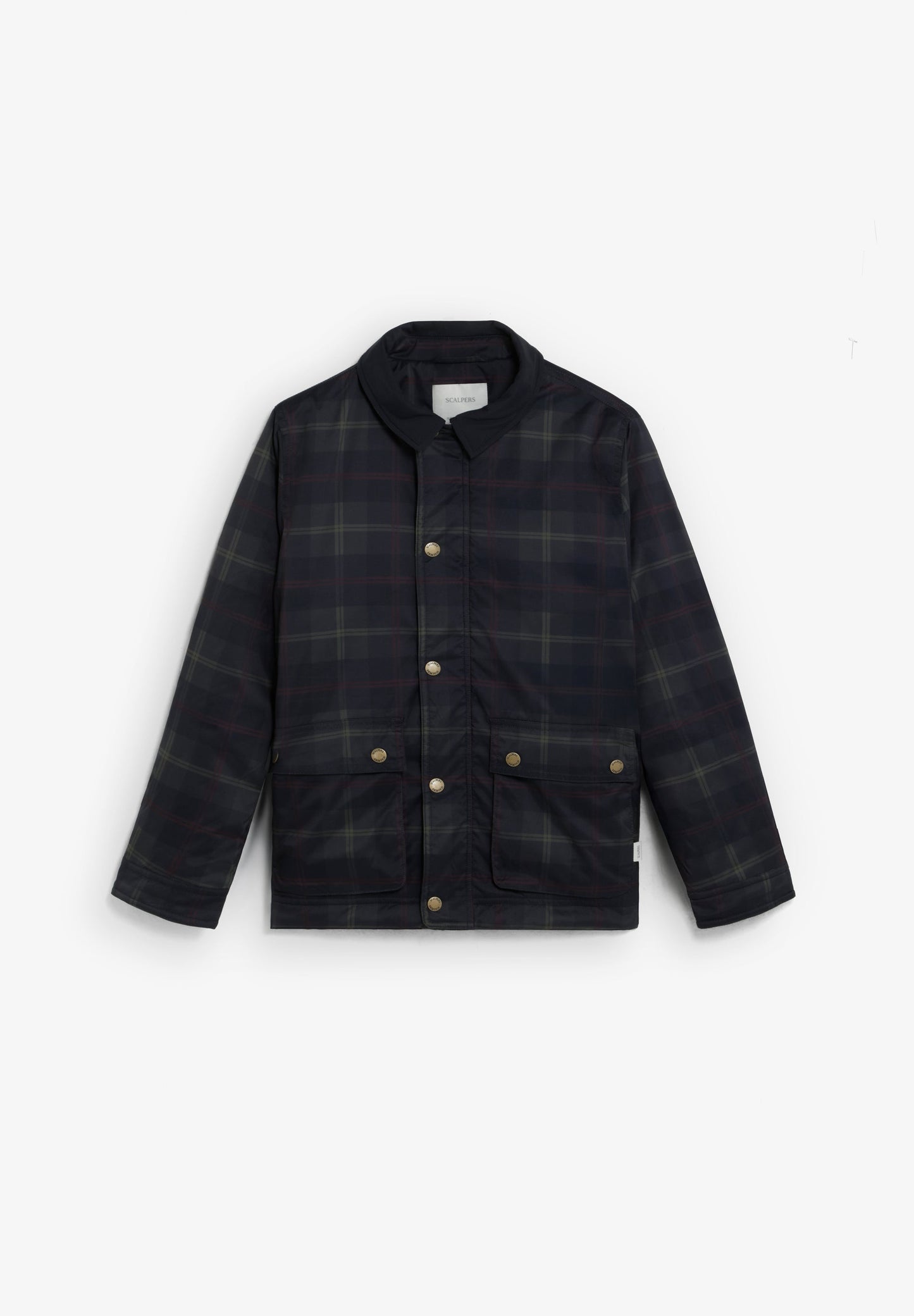 CHECK WAXED JACKET