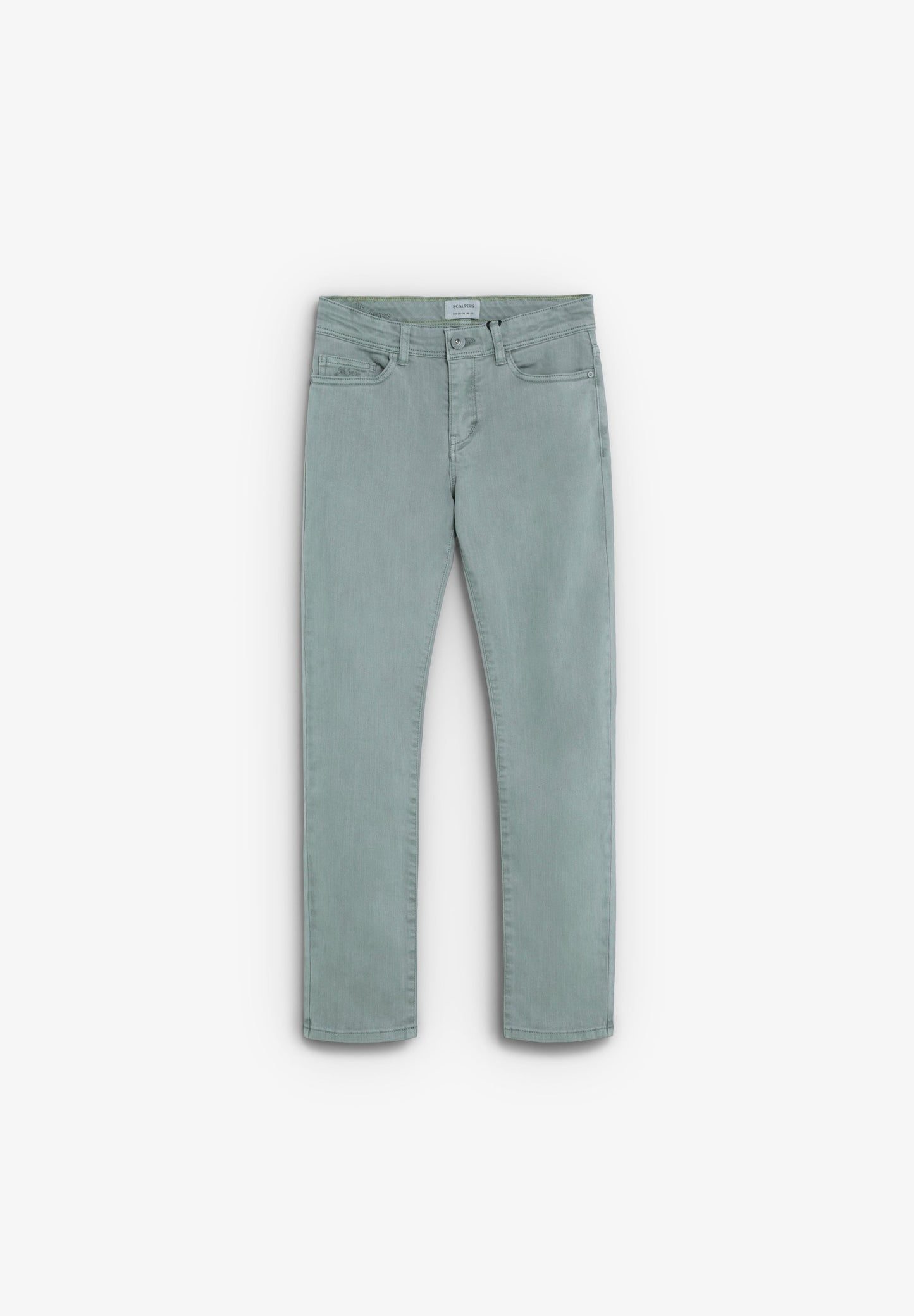 SLIM FIT FIVE-POCKET TROUSERS
