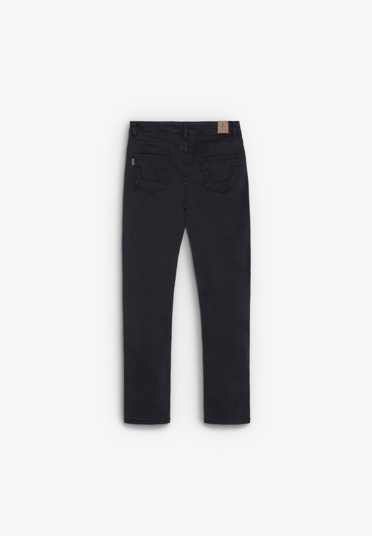 SLIM FIT FIVE-POCKET TROUSERS
