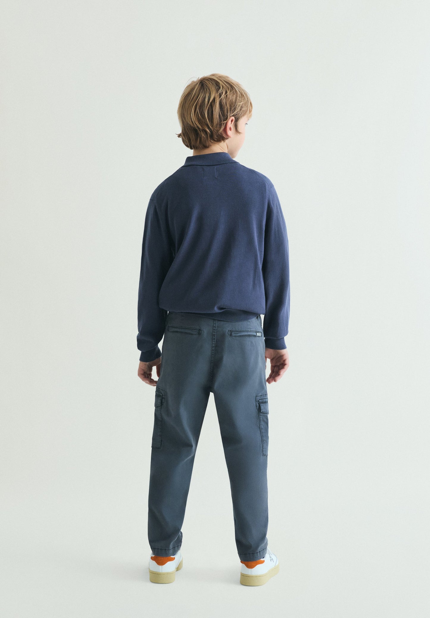 SLIM FIT CARGO TROUSERS