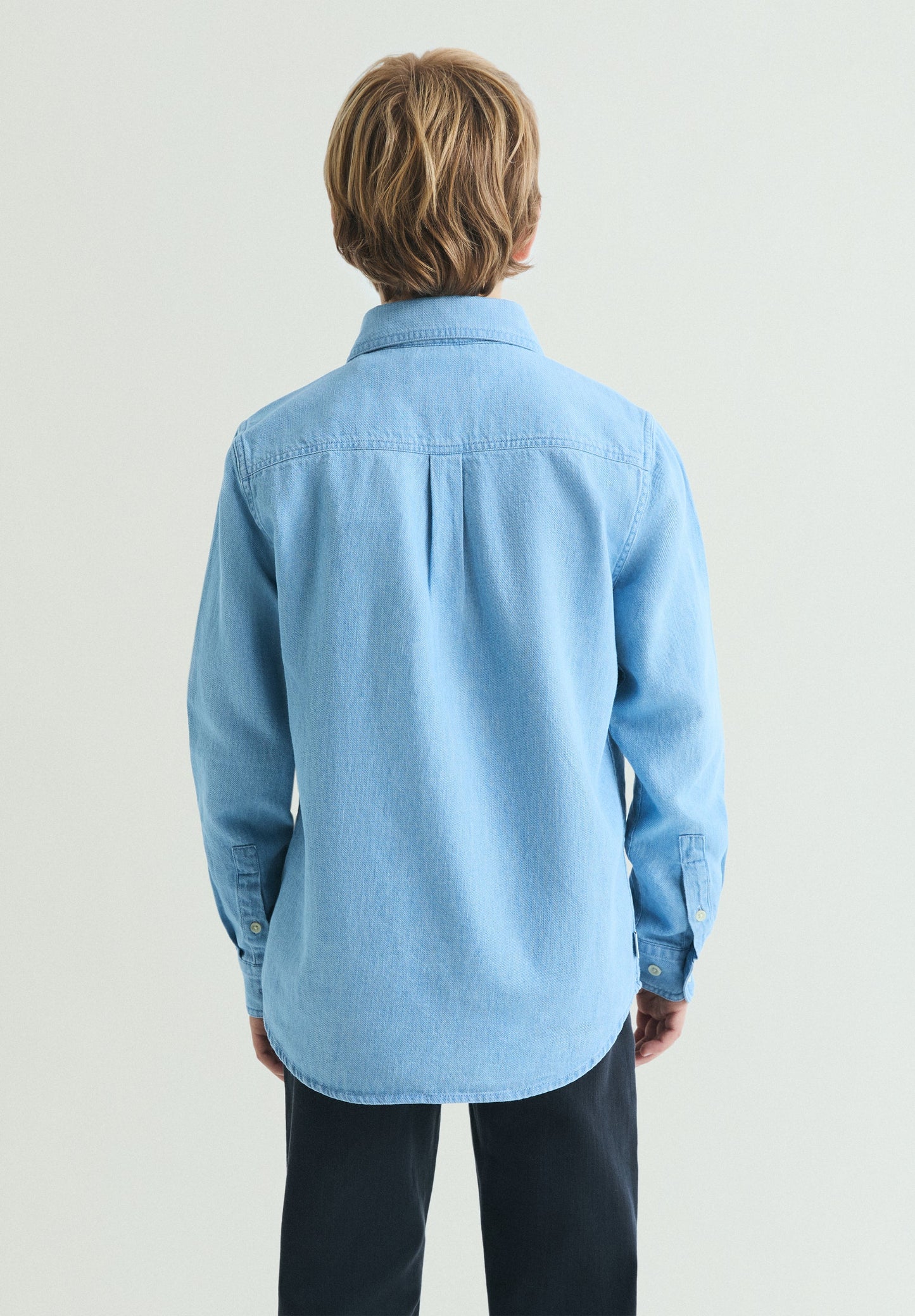 VINTAGE DENIM LOGO SHIRT