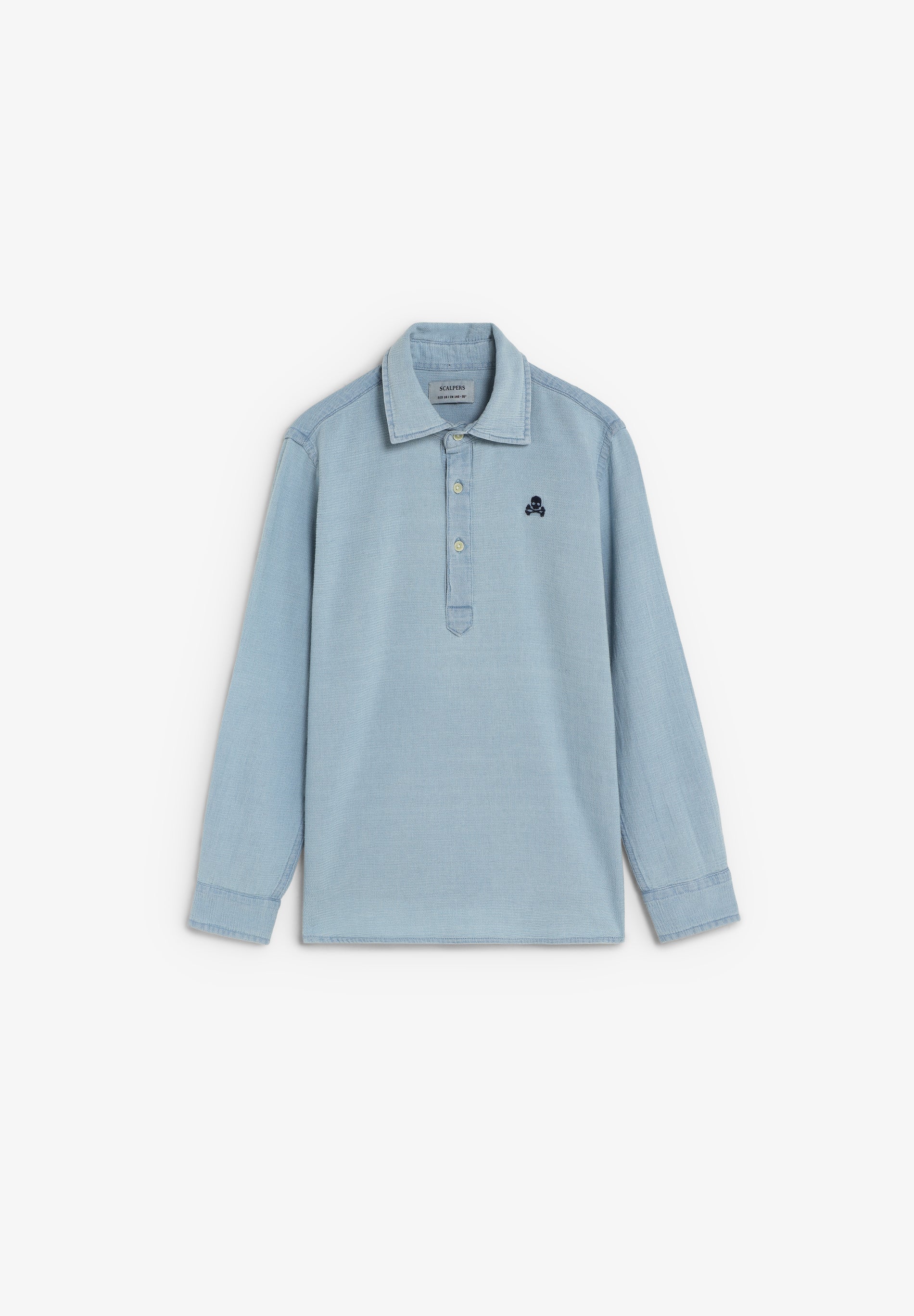SCPOLERA DENIM STRC SHIRT KIDS