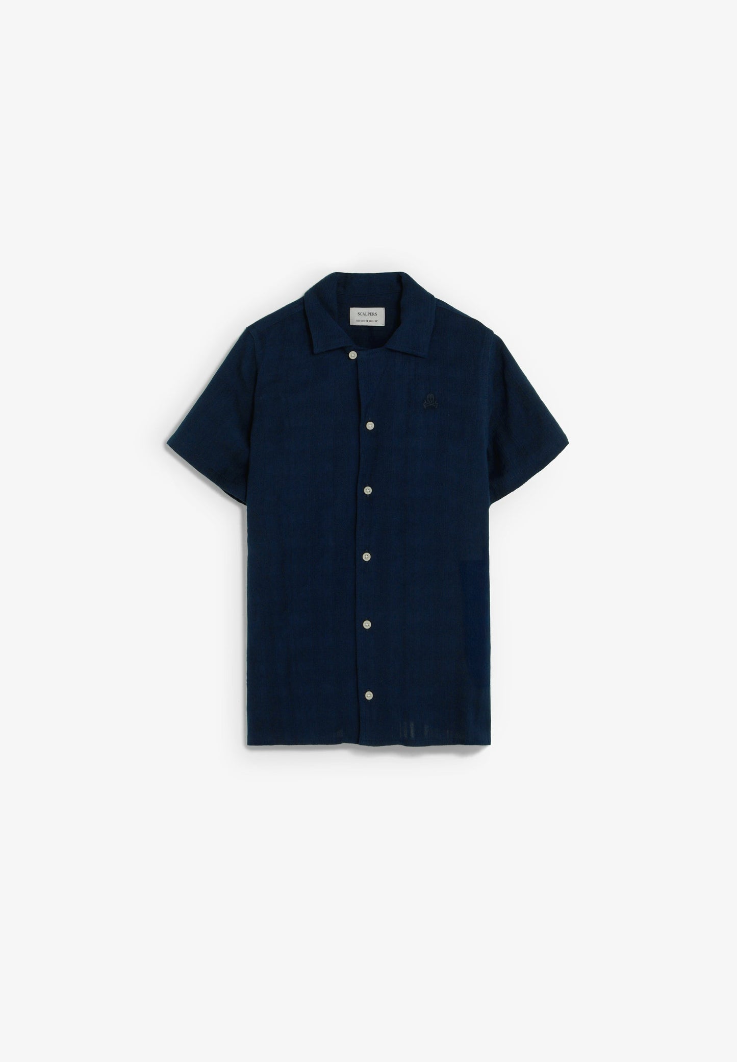 TEXTURED COTTON SHIRT