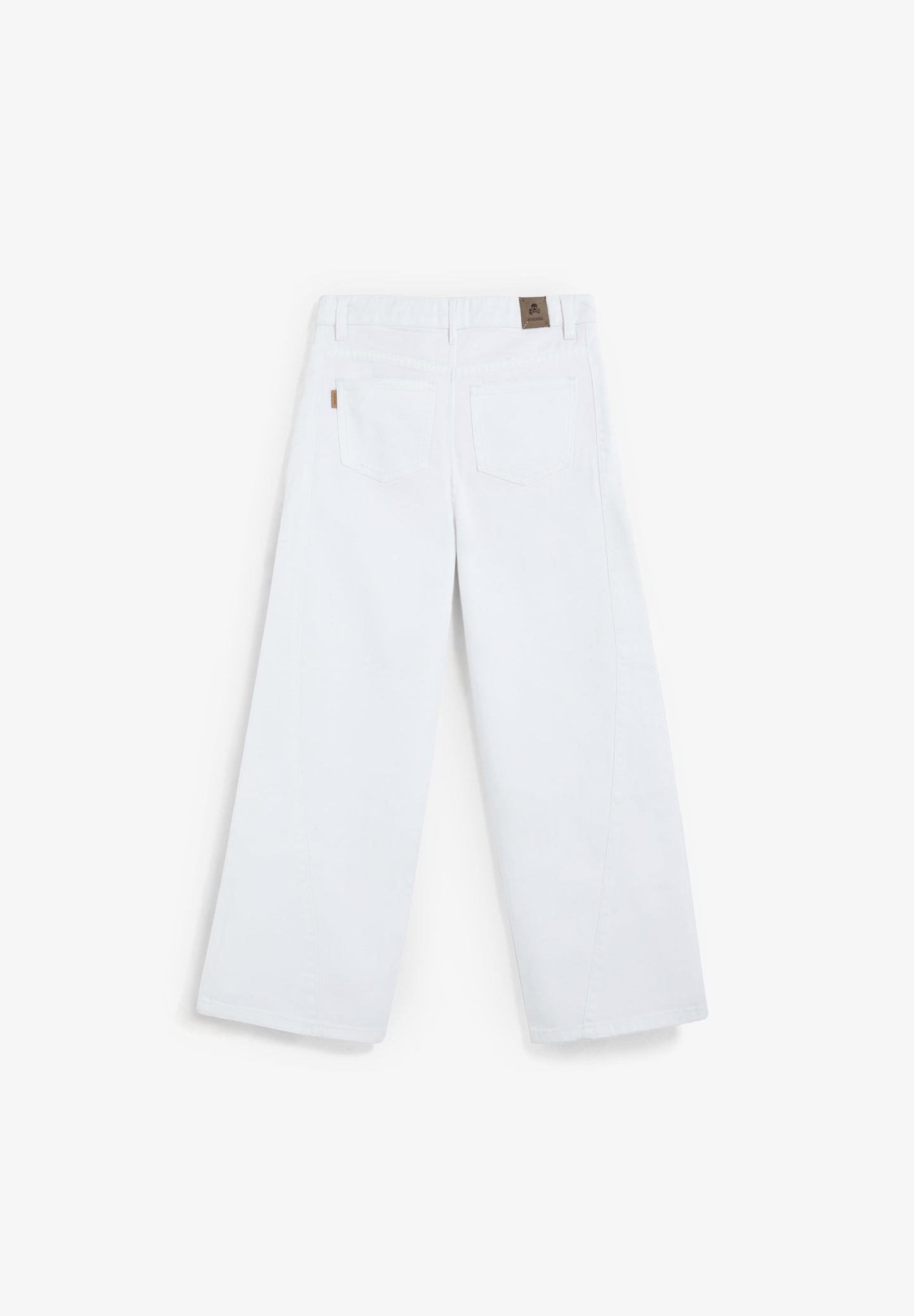 WIDE LEG JEANS WITH SEAMS