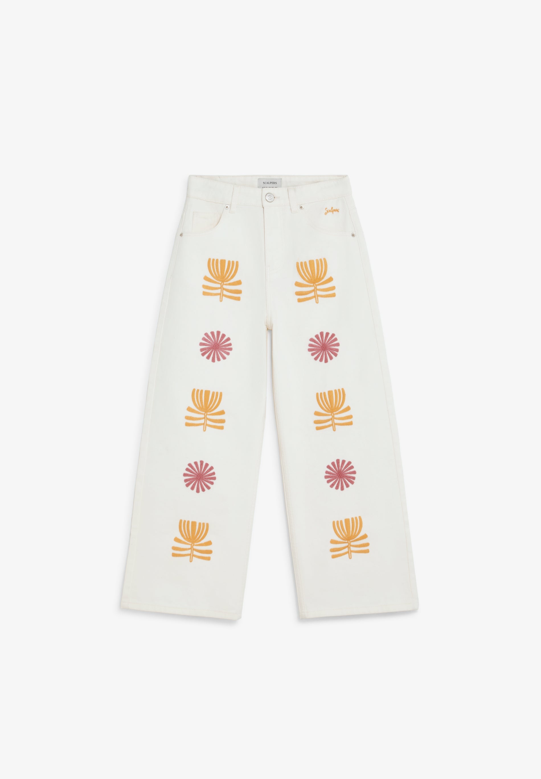 CULOTTE JEANS WITH EMBROIDERY