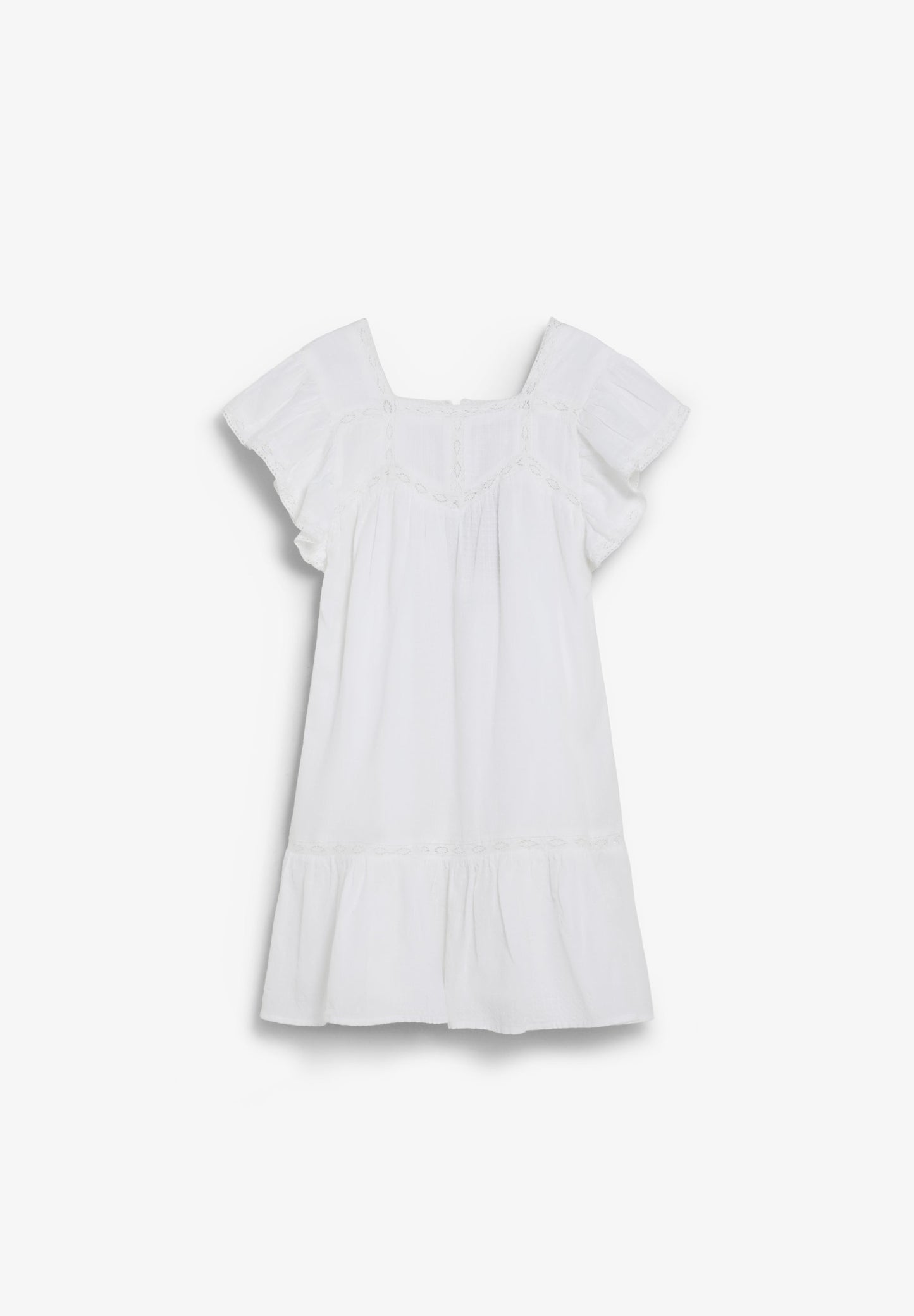 COTTON DRESS WITH DETAILS