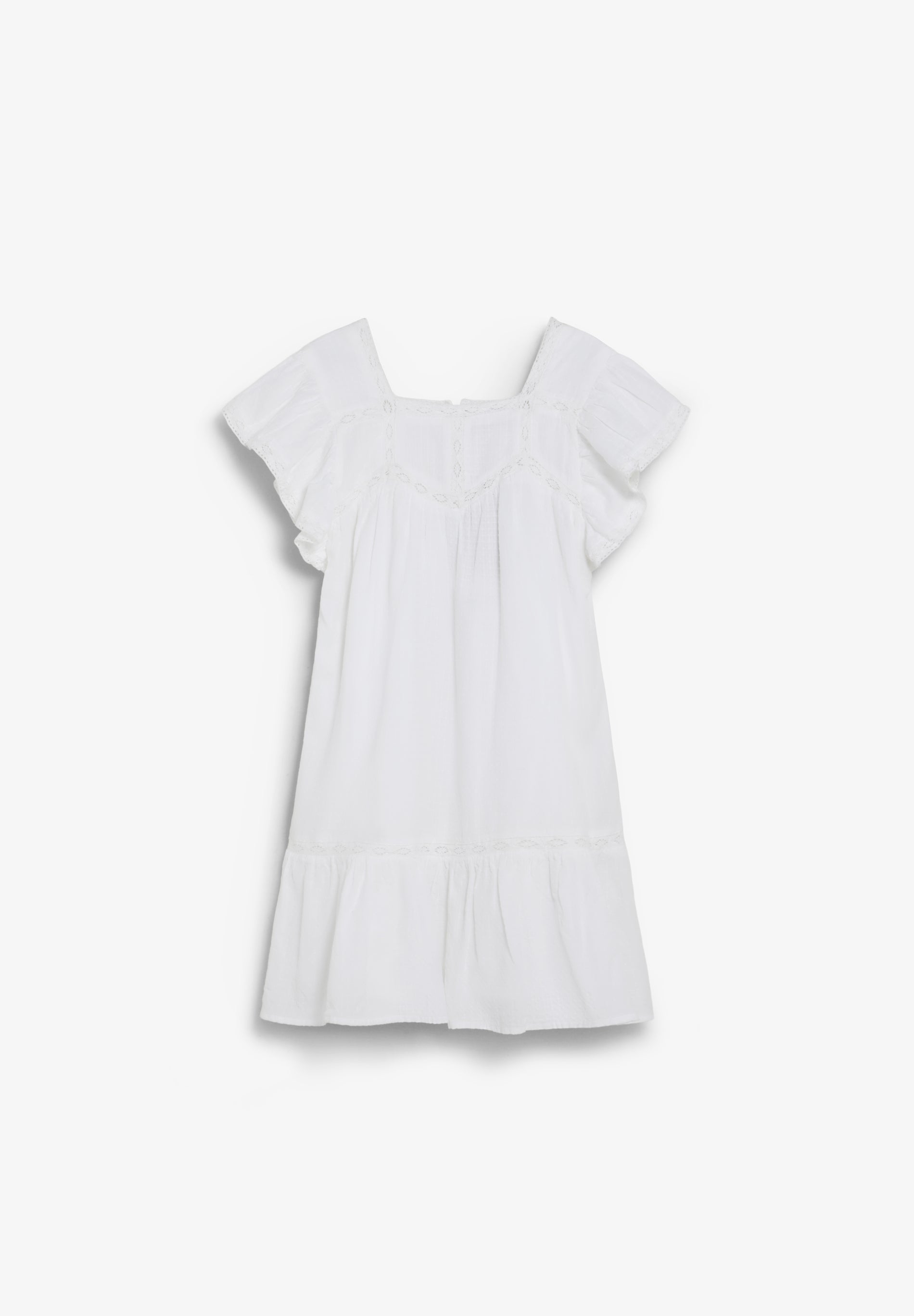 COTTON DRESS WITH DETAILS
