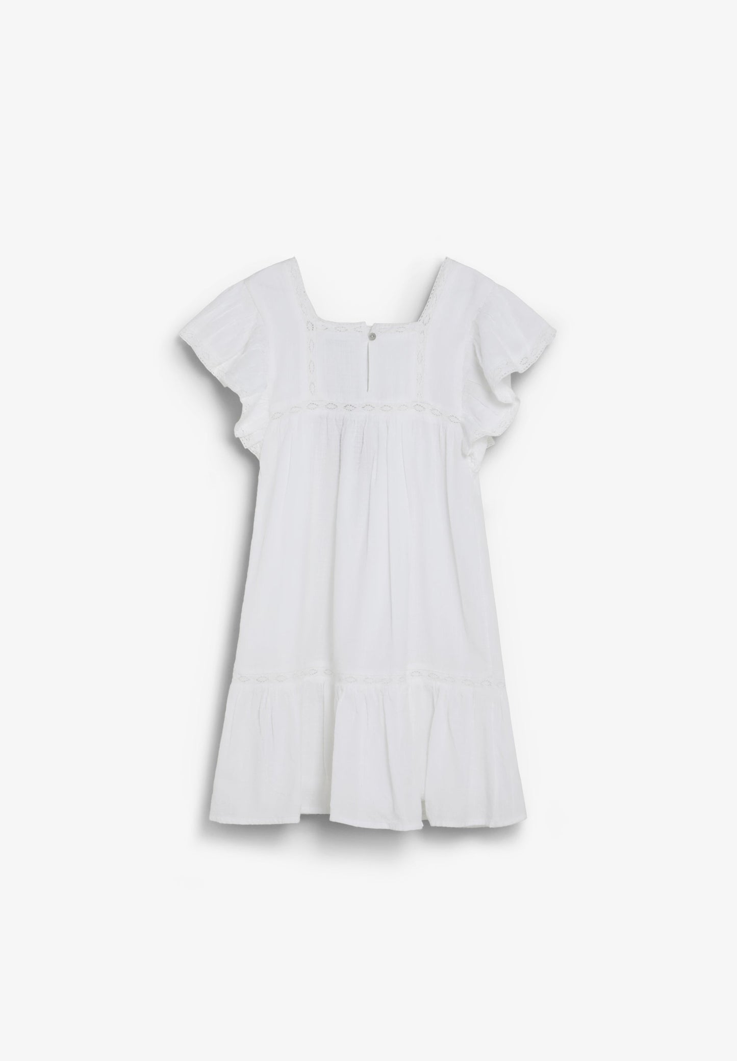 COTTON DRESS WITH DETAILS