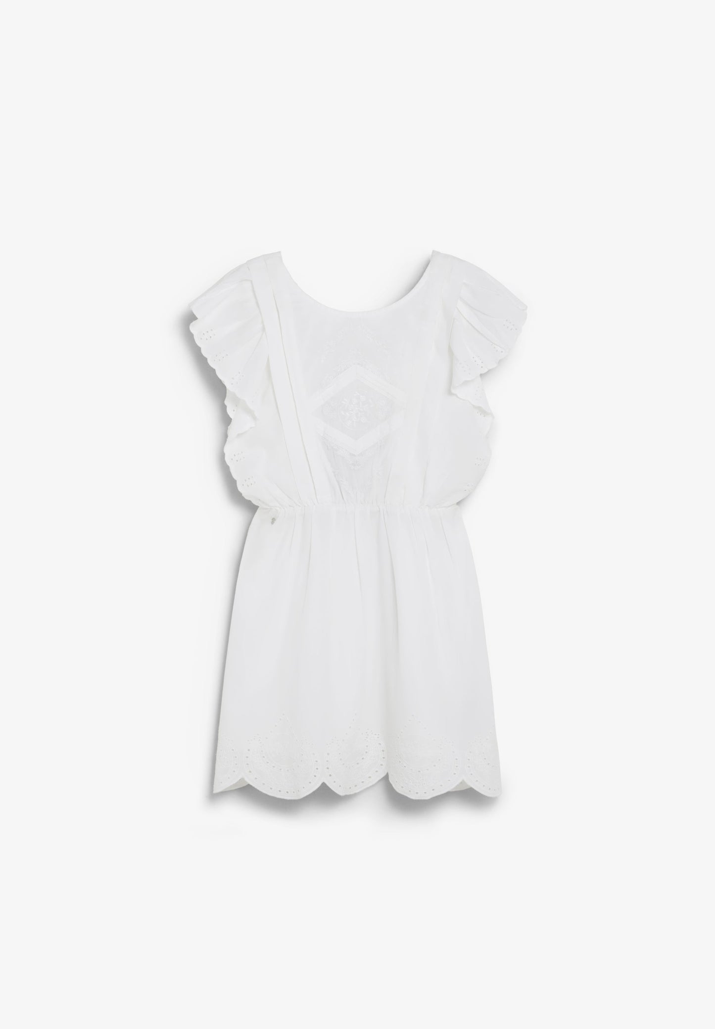 ROMANTIC PERFORATED DRESS