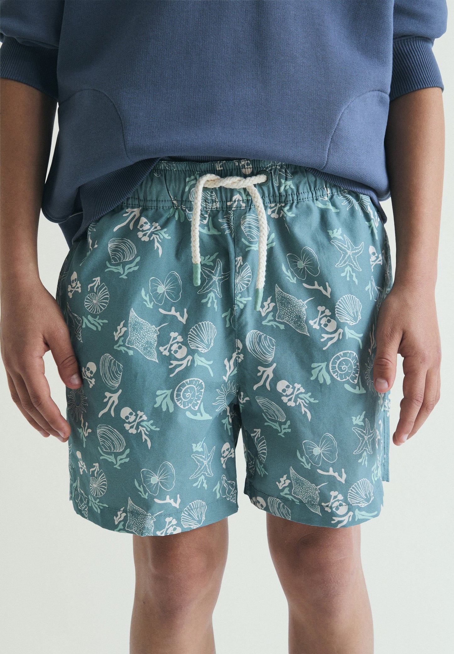 NAUTICAL SWIMMING TRUNKS