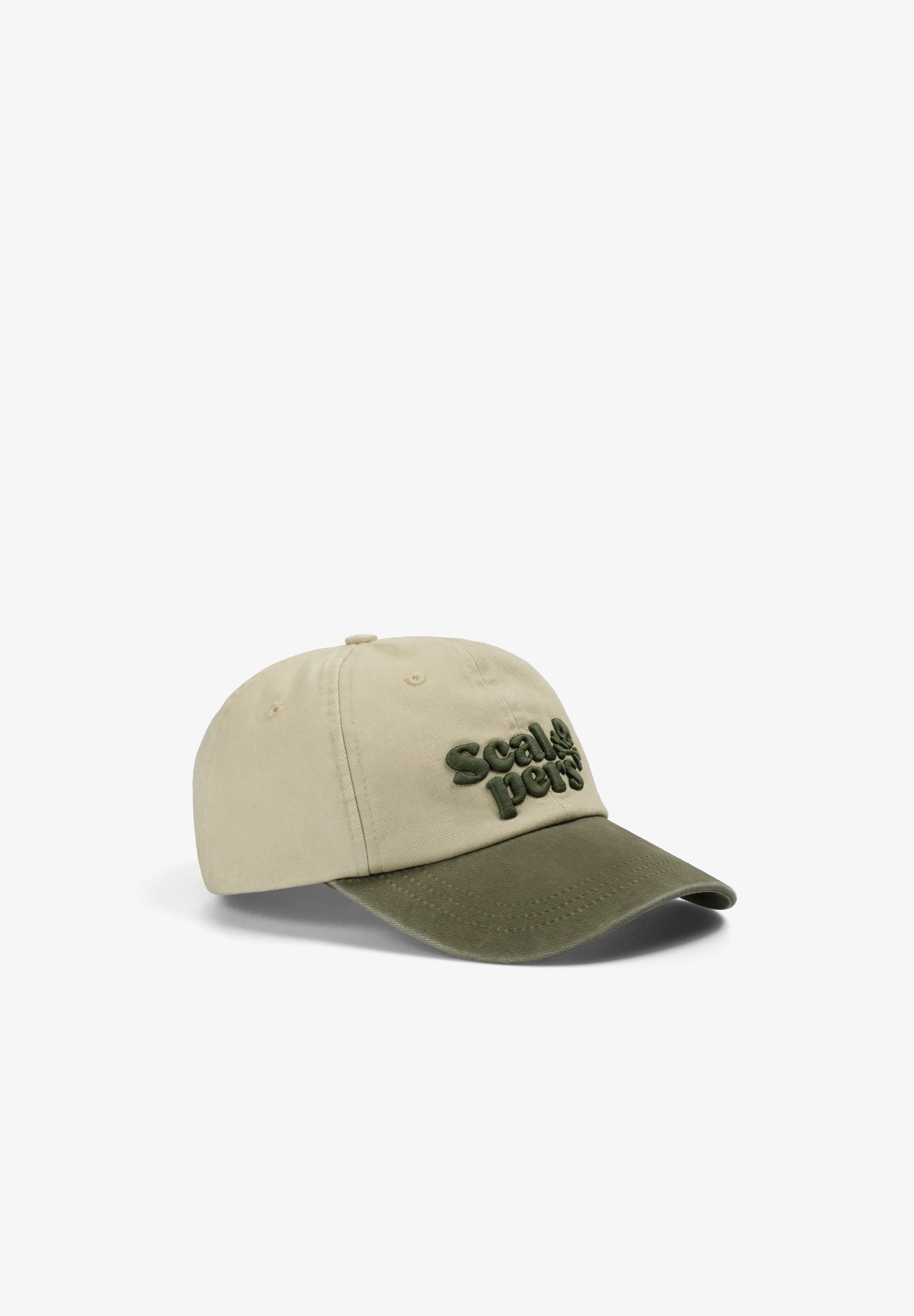 CAP WITH CONTRAST EMBROIDERY