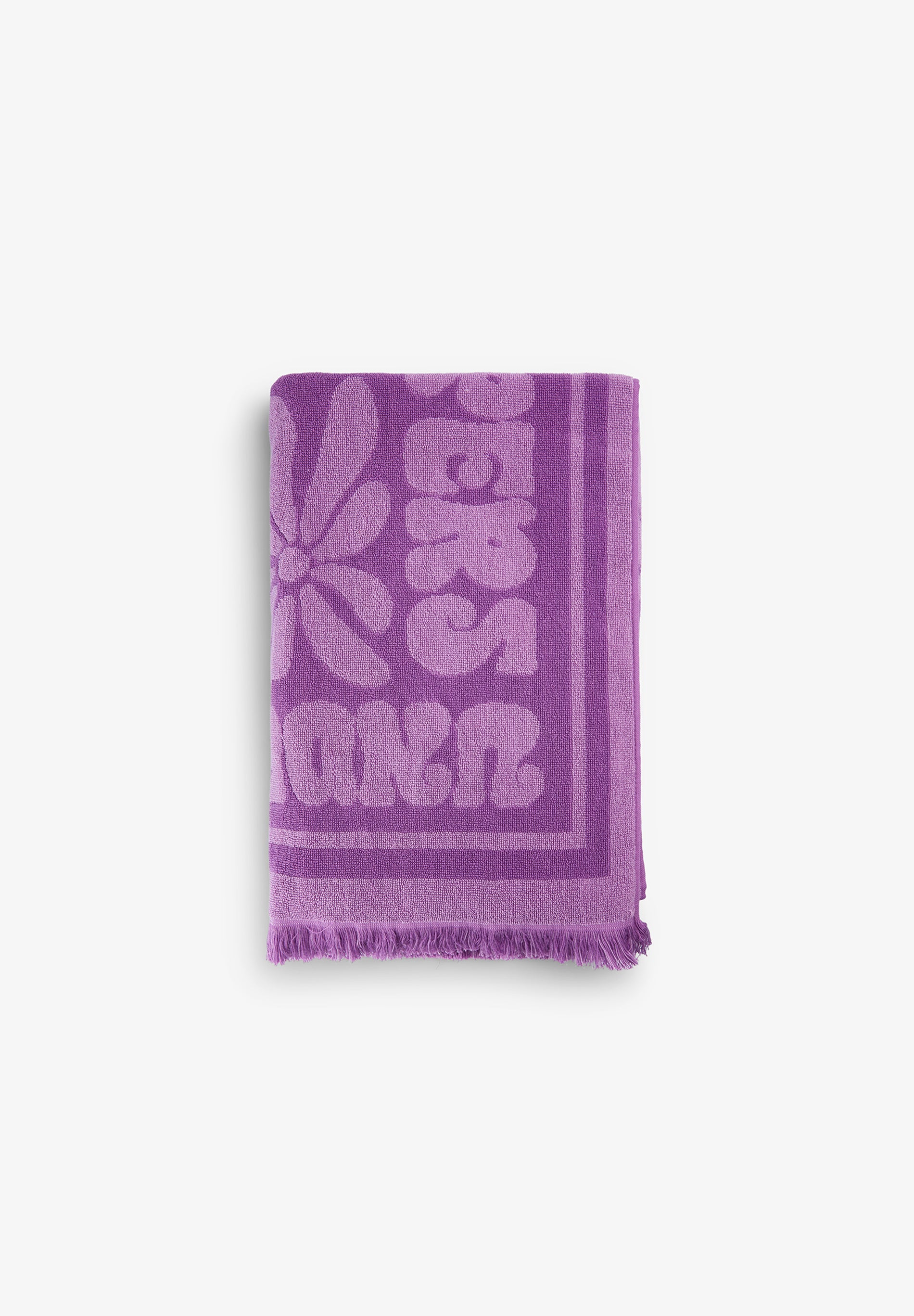 CONTRAST BEACH TOWEL