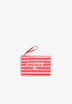 STRIPED TOWELLING TOILETRY BAG