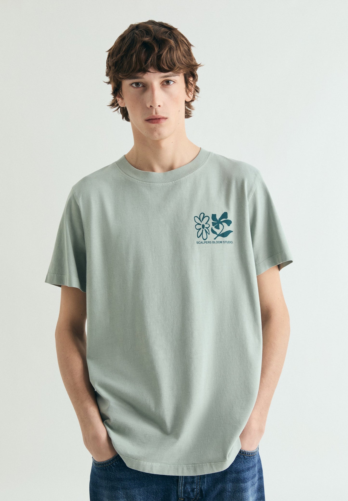 SCFLOWERS TEE