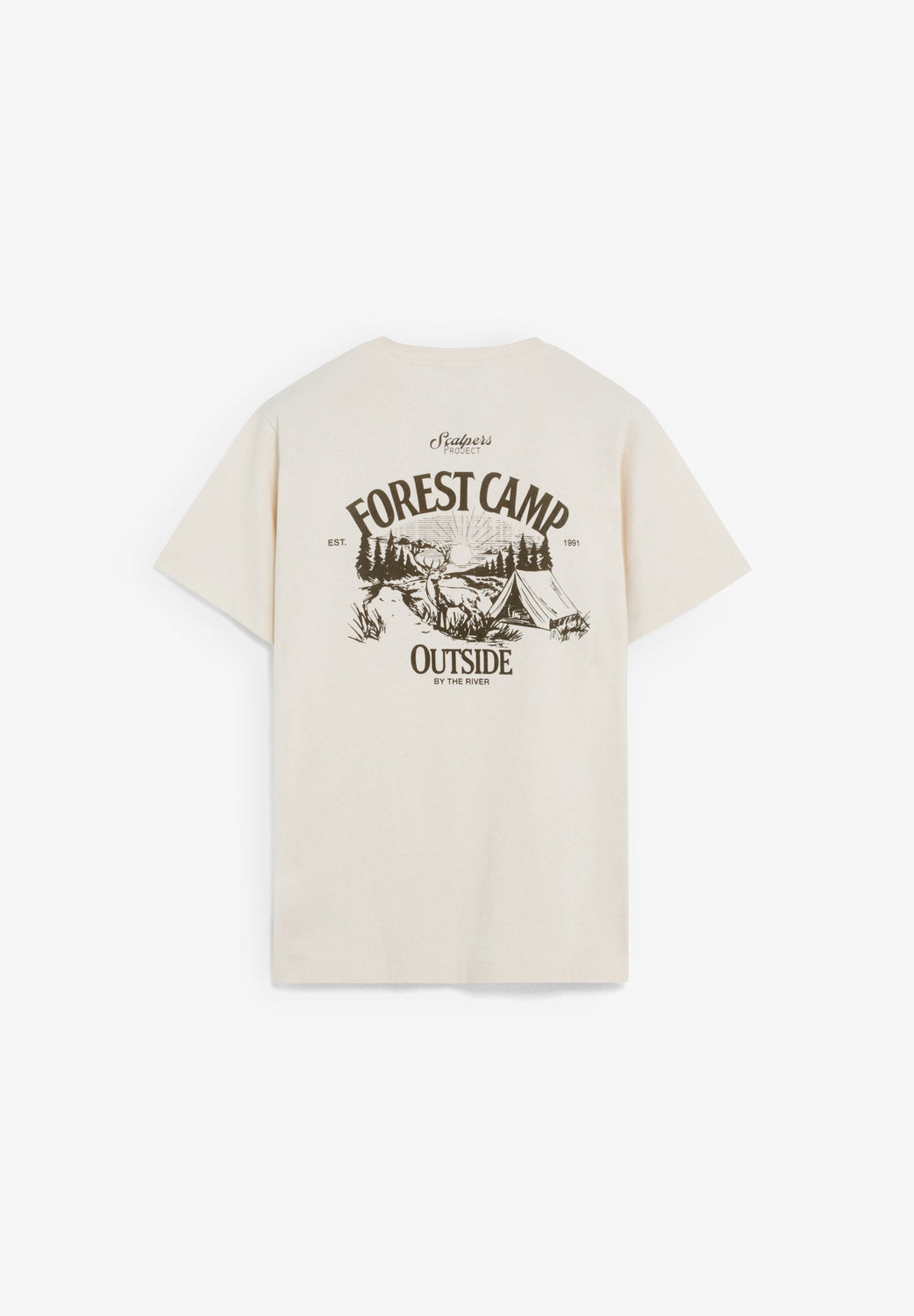 CAMISETA ESTAMPADA EFECTO LAVADO - Scalpers