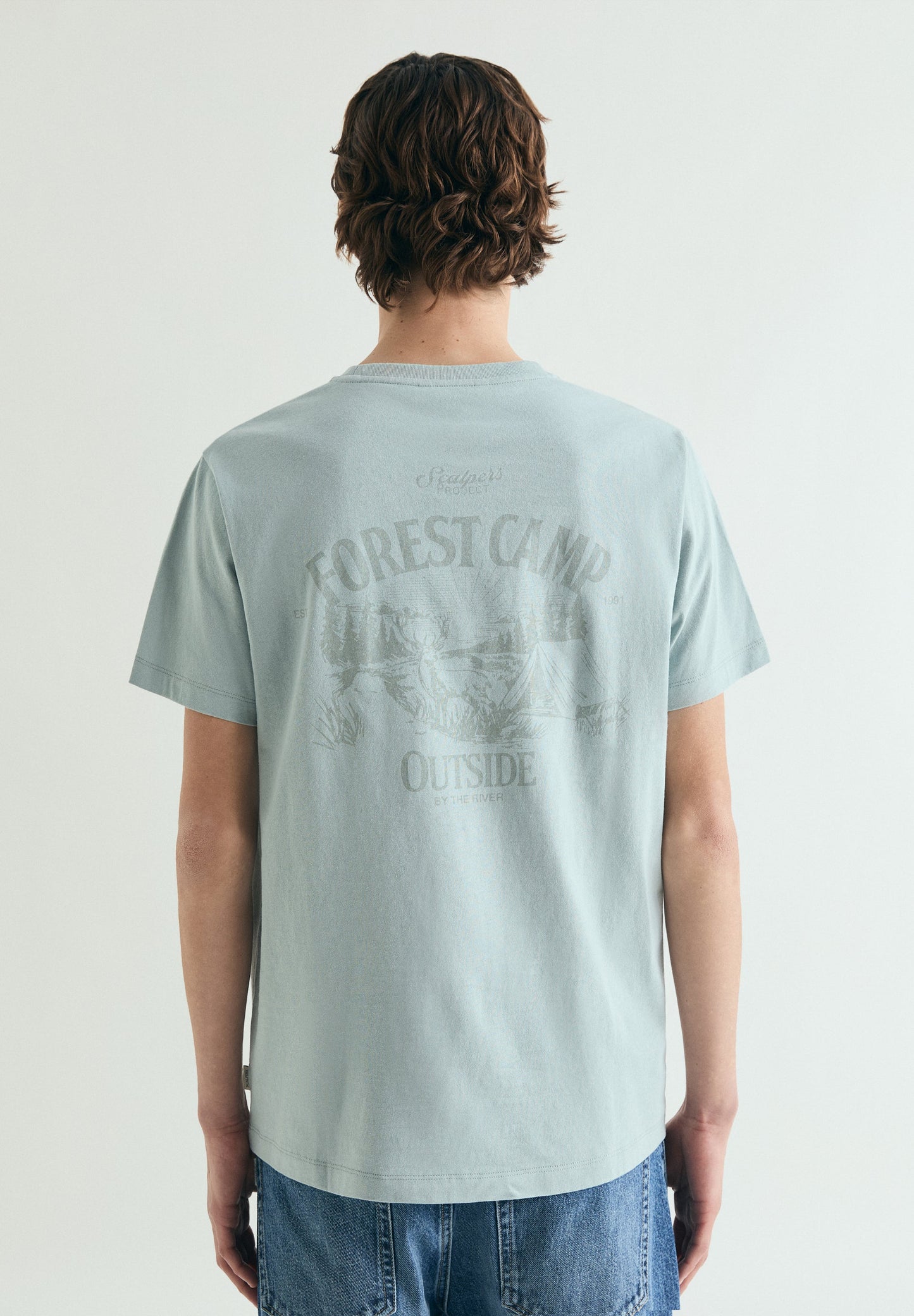 FADED PRINT T-SHIRT