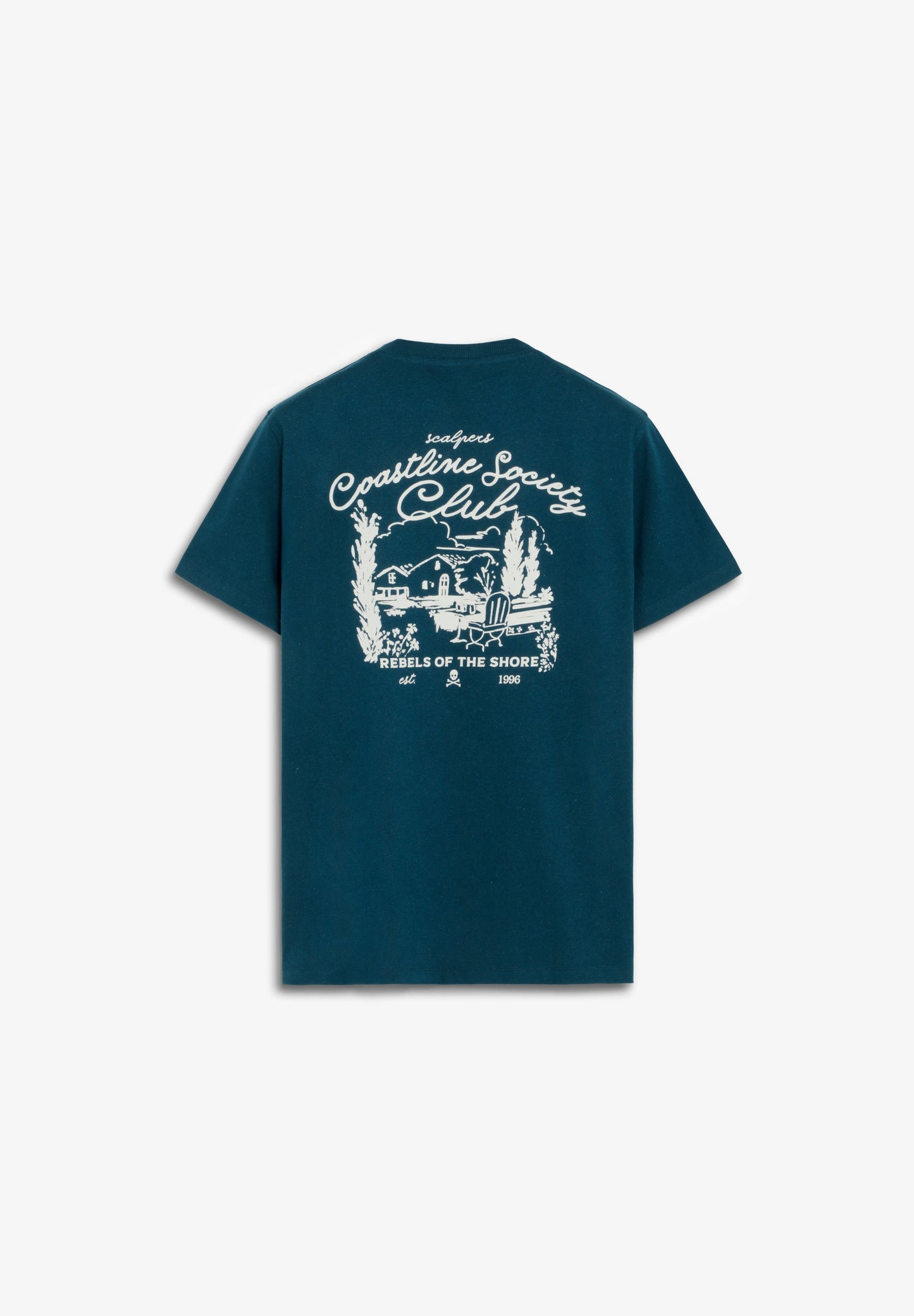 CONTRAST PRINT T-SHIRT