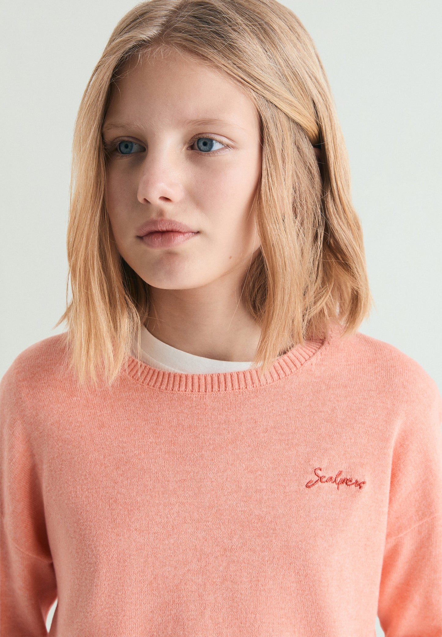 SHINY LOGO SWEATER