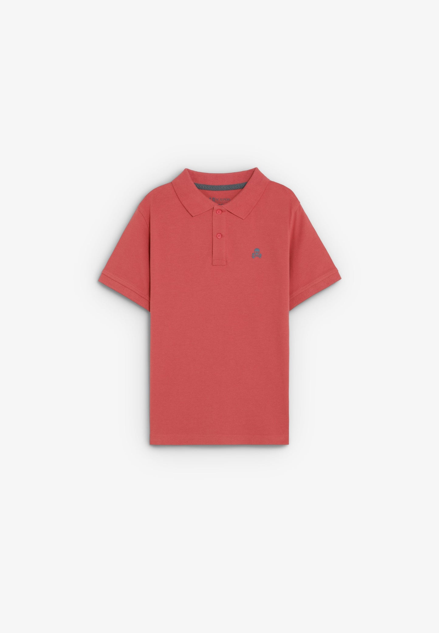 BASIC POLO SHIRT WITH SKULL