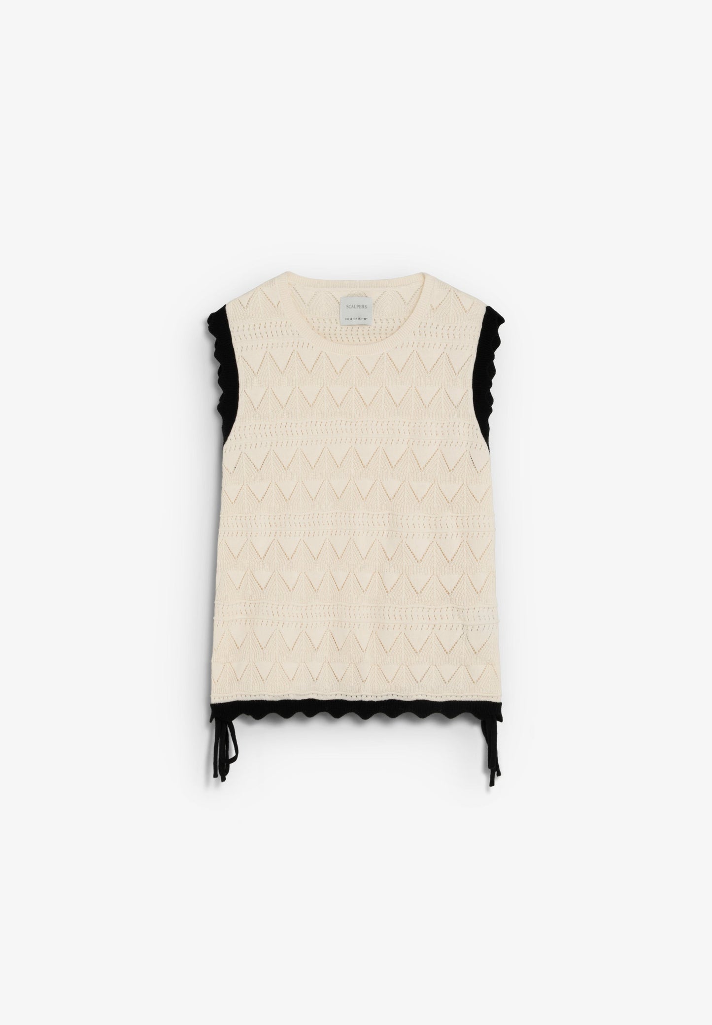 OPENWORK KNIT TOP